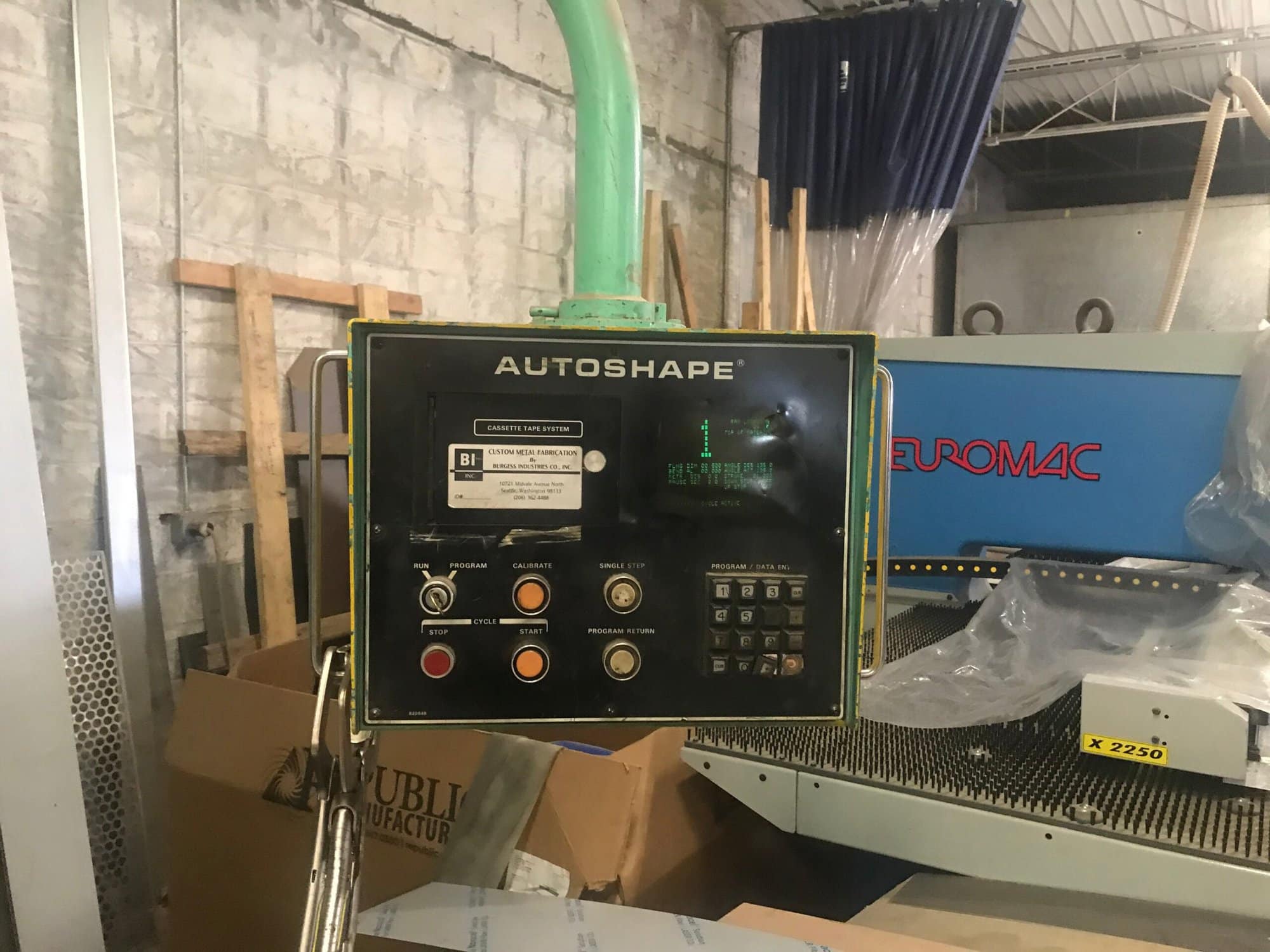 175 Ton x 12' Cincinnati 175AS CNC Press Brake, 1990 - Additional Videos Available Upon Request - Image 3