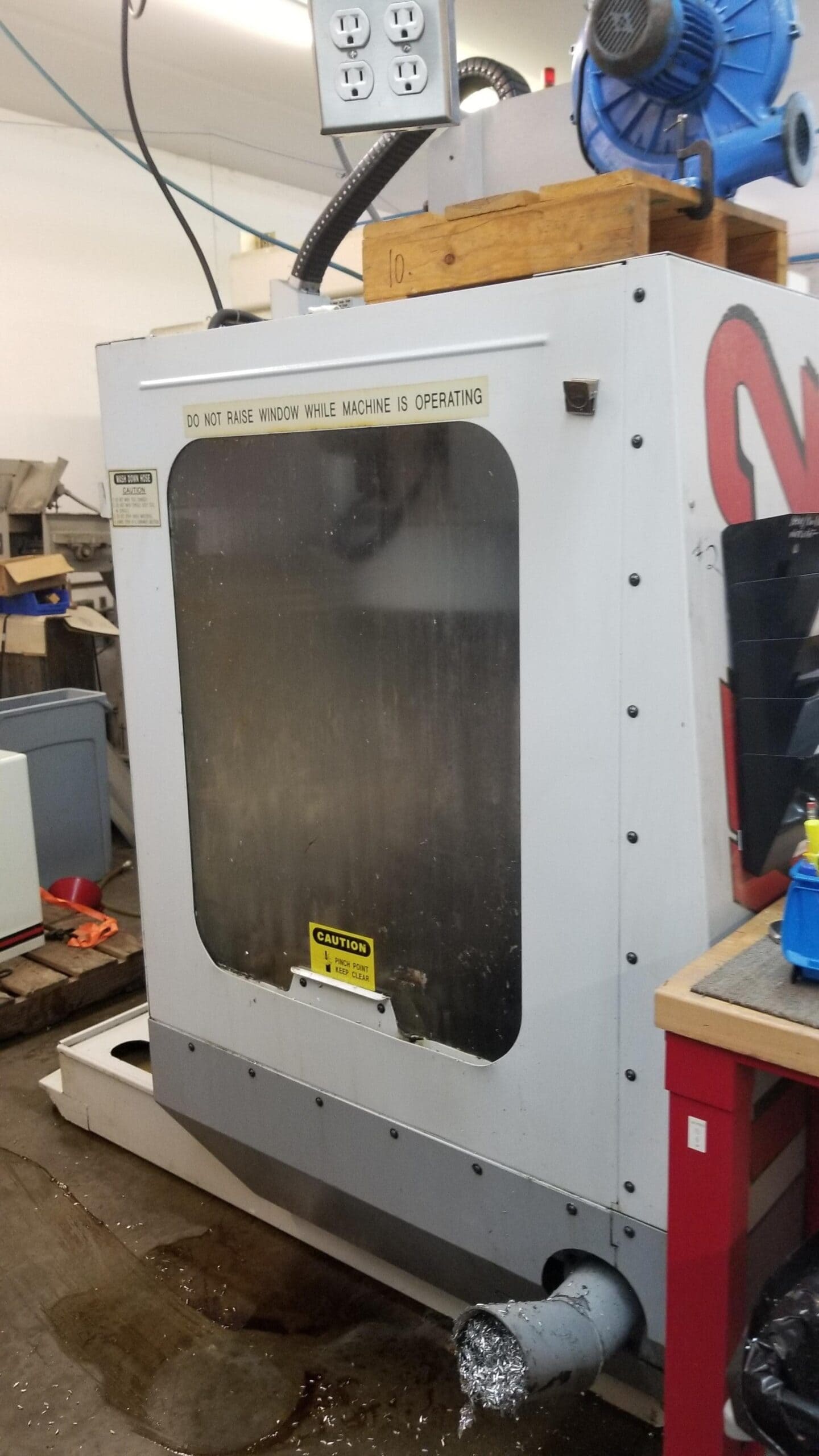 Haas VF-2 VMC, 1996- Rotary Indexer, Tailstock - Image 9