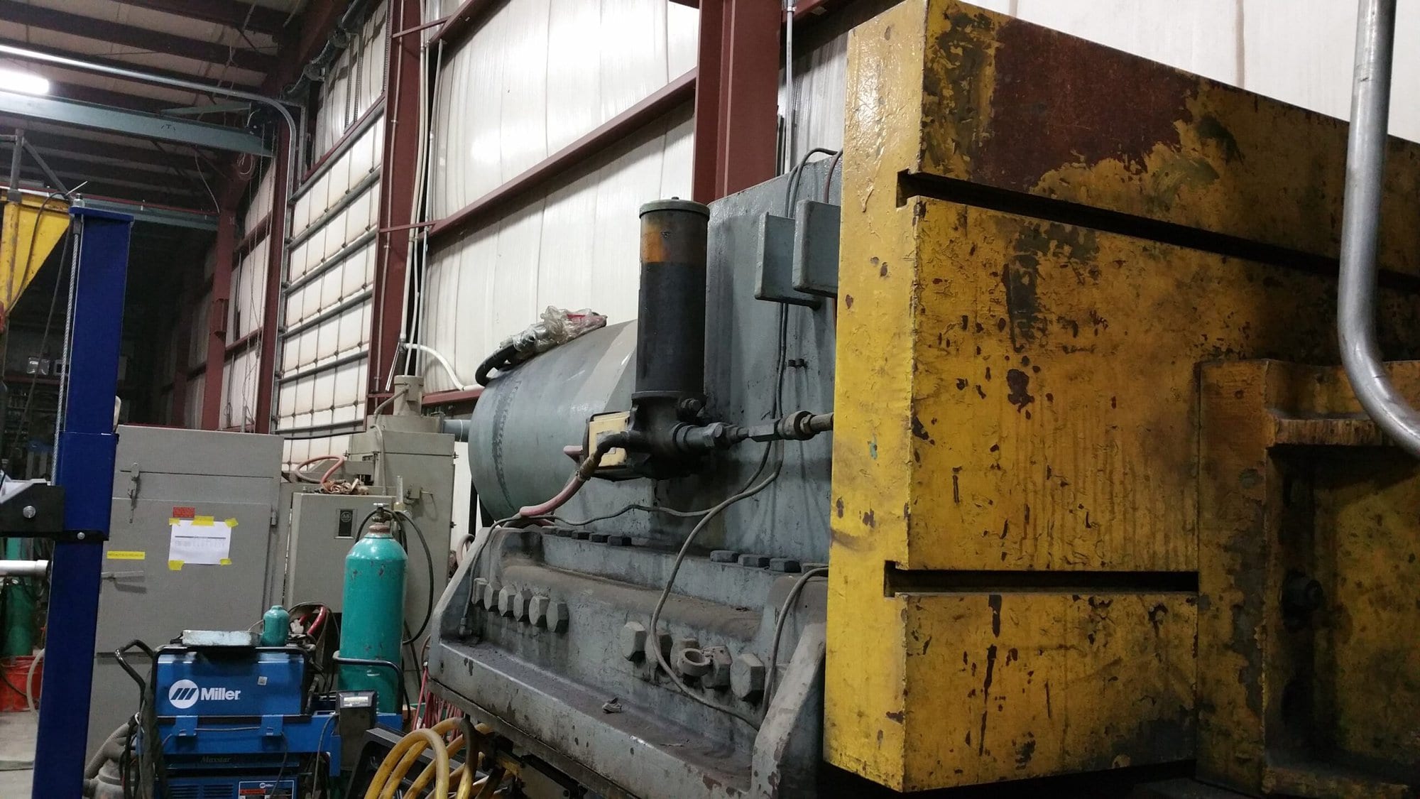 500 Ton Pacific 500BD Hydraulic Bulldozer Press, 1970 - Image 3