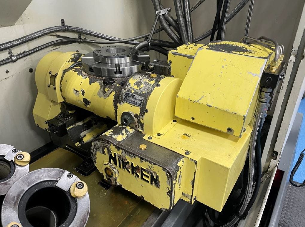 Okuma MC-V4020 CNC VMC, 2007 - Nikken Indexer, Renishaw probe - Image 5