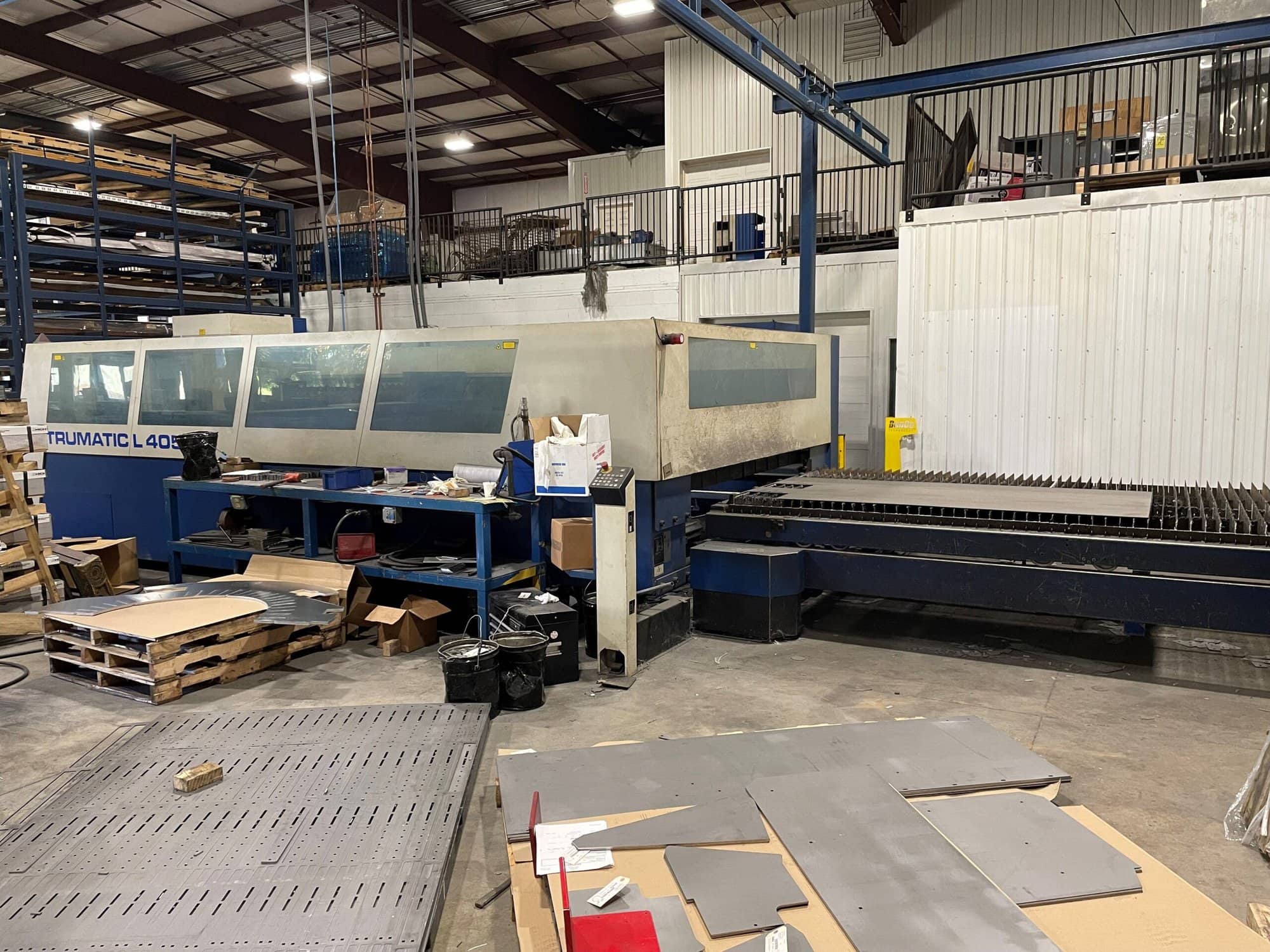 6000 Watt Trumpf Trumatic L4050 CO2 Laser, 2006 - 6.5' x 13' - Image 9