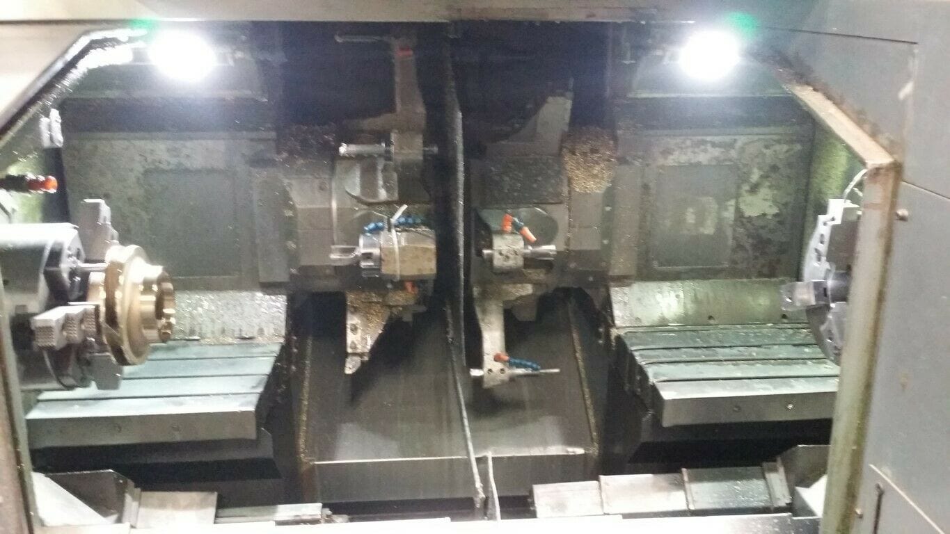 Mazak Multiplex 430 Twin Spindle CNC Turning Center, 1999 -Tool Holders, 10" Chucks - Image 2