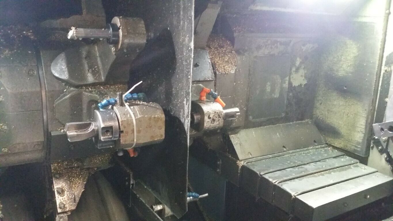Mazak Multiplex 430 Twin Spindle CNC Turning Center, 1999 -Tool Holders, 10" Chucks - Image 8