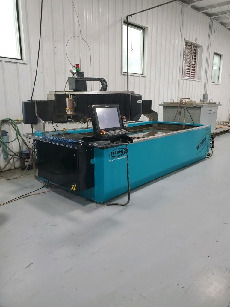 5' x 10' Techni Techjet 3000-X3 Waterjet, 2018 - 66,000 PSI