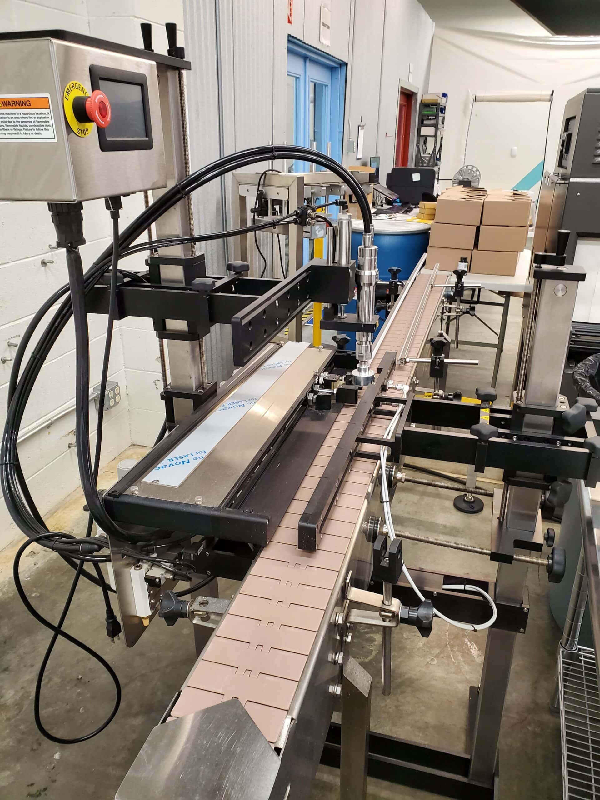 Kinex Cappers, E-Pak Filler, Globaltek Bottomless Transfer Conveyor, 2020 - Image 3