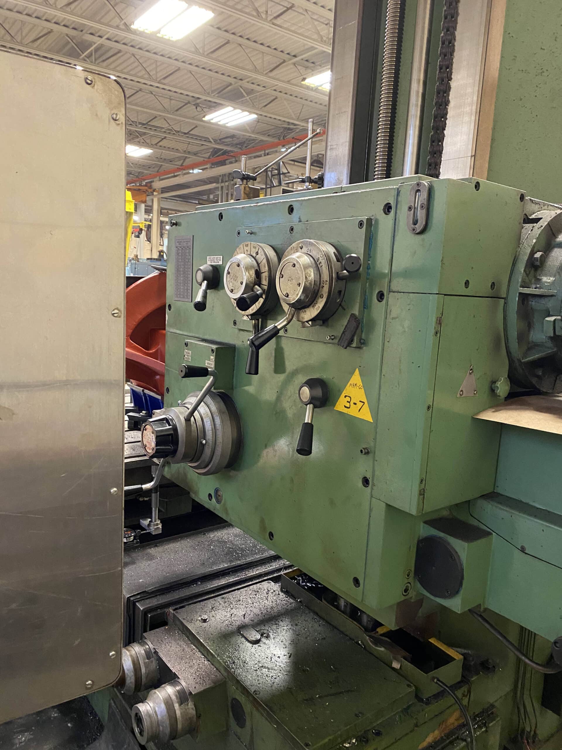 Summit HTM4 4" Horizontal Boring Mill, 1996 - 48"x60" Table, 360 B Axis - Image 6