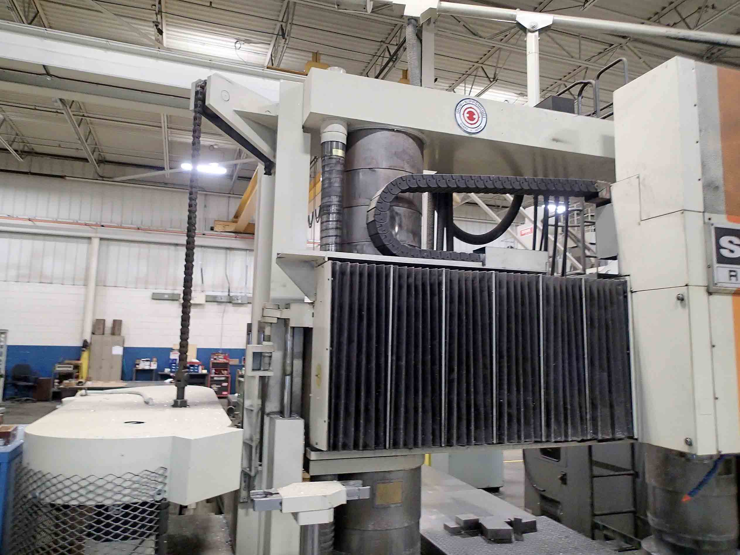 SNK RB-2N Double Column Bridge Mill, 1996- Fanuc, 110" x 63", 24 ATC - Image 10