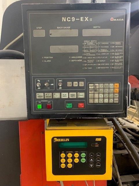 110 Ton x 10' Amada RG-100 Press Brake, 1999 - NC9-EX II Control - Image 3