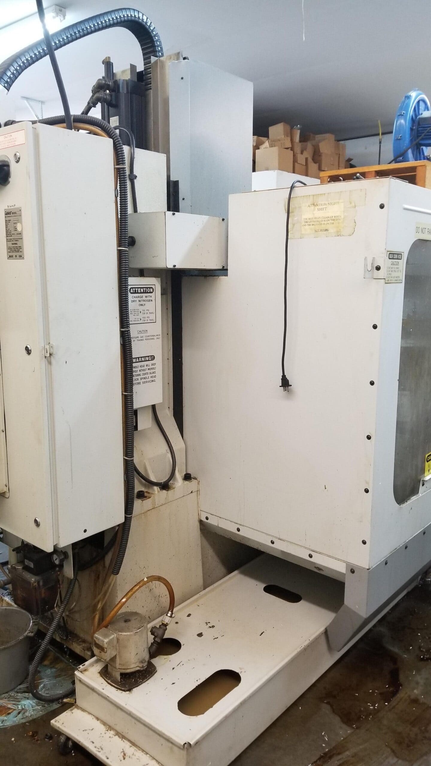 Haas VF-2 VMC, 1996- Rotary Indexer, Tailstock - Image 10