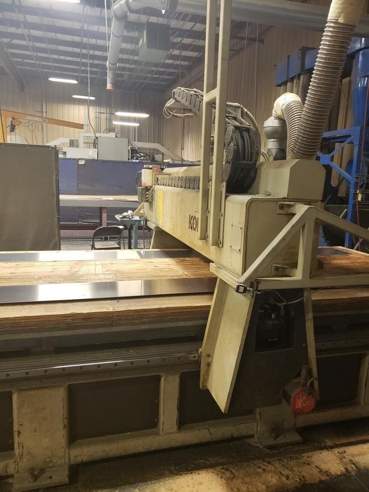 Komo VR 524 3 Axis CNC Router, 2006 - 24k RPM Spindle, 10 Station Tool Changer