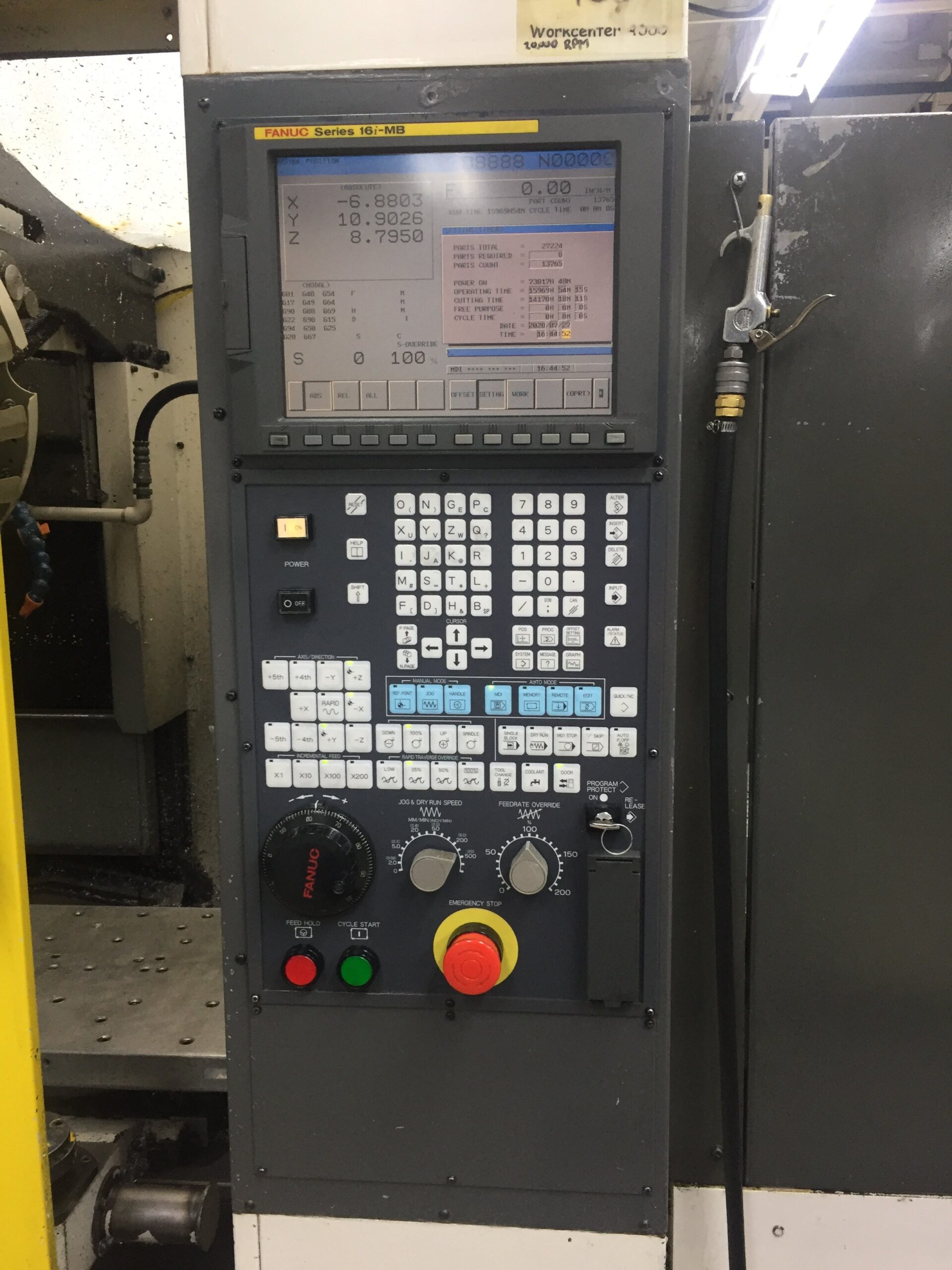 Fanuc Robodrill Alpha T-21iDL, 2004 - 20K RPM Spindle, Longbed Pallet, Big Plus Spindle - Image 4