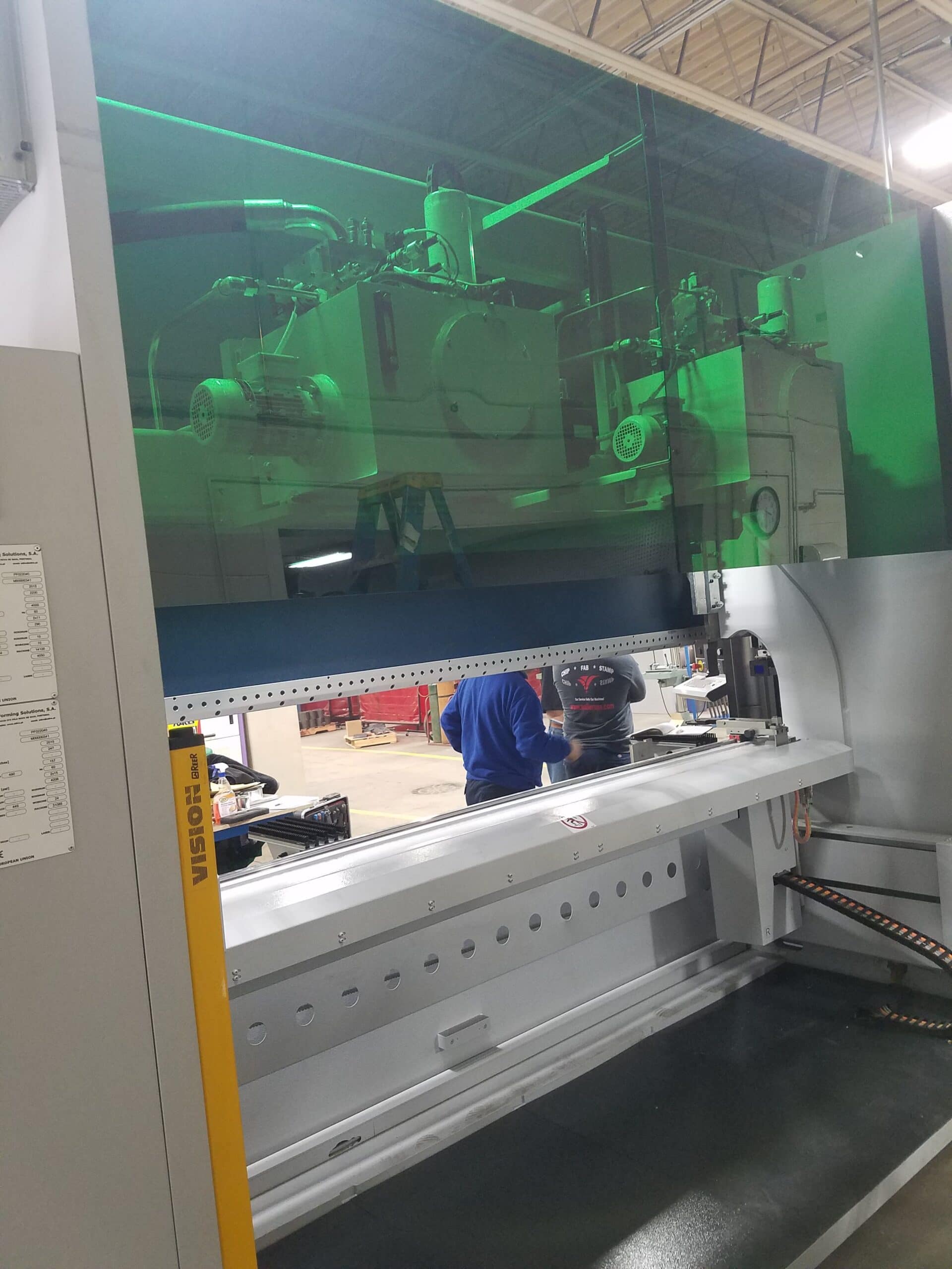 247 Ton X 13' Adira PF 22040 CNC Servo-Hydraulic Press Brake, 2017- 5 Axis Back Gauge, Demo Machine - Image 5