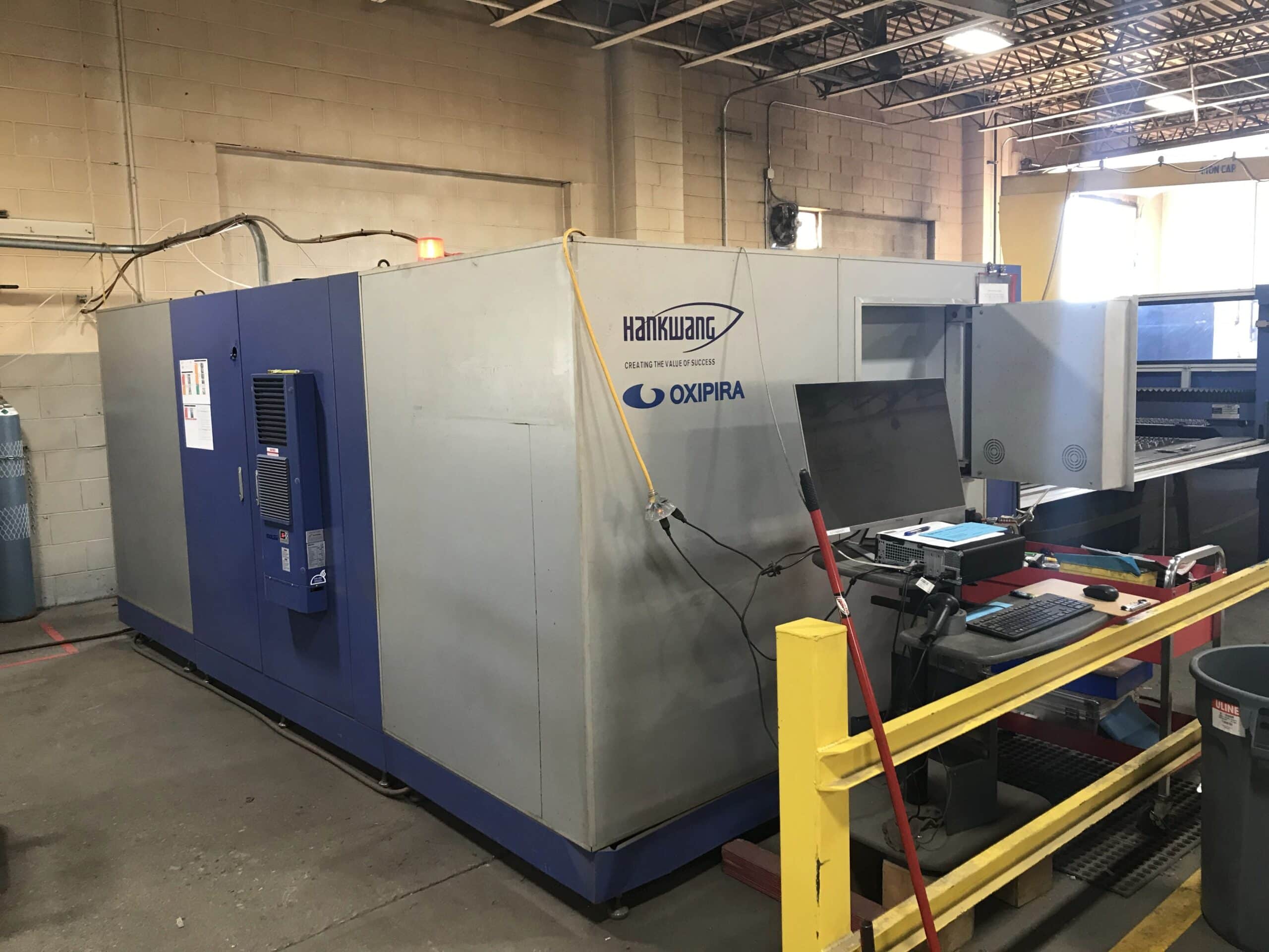 4000 Watt HK FL 3015 Co2 Laser, 2013- 5' X 10', VERY LOW HOURS - Image 4