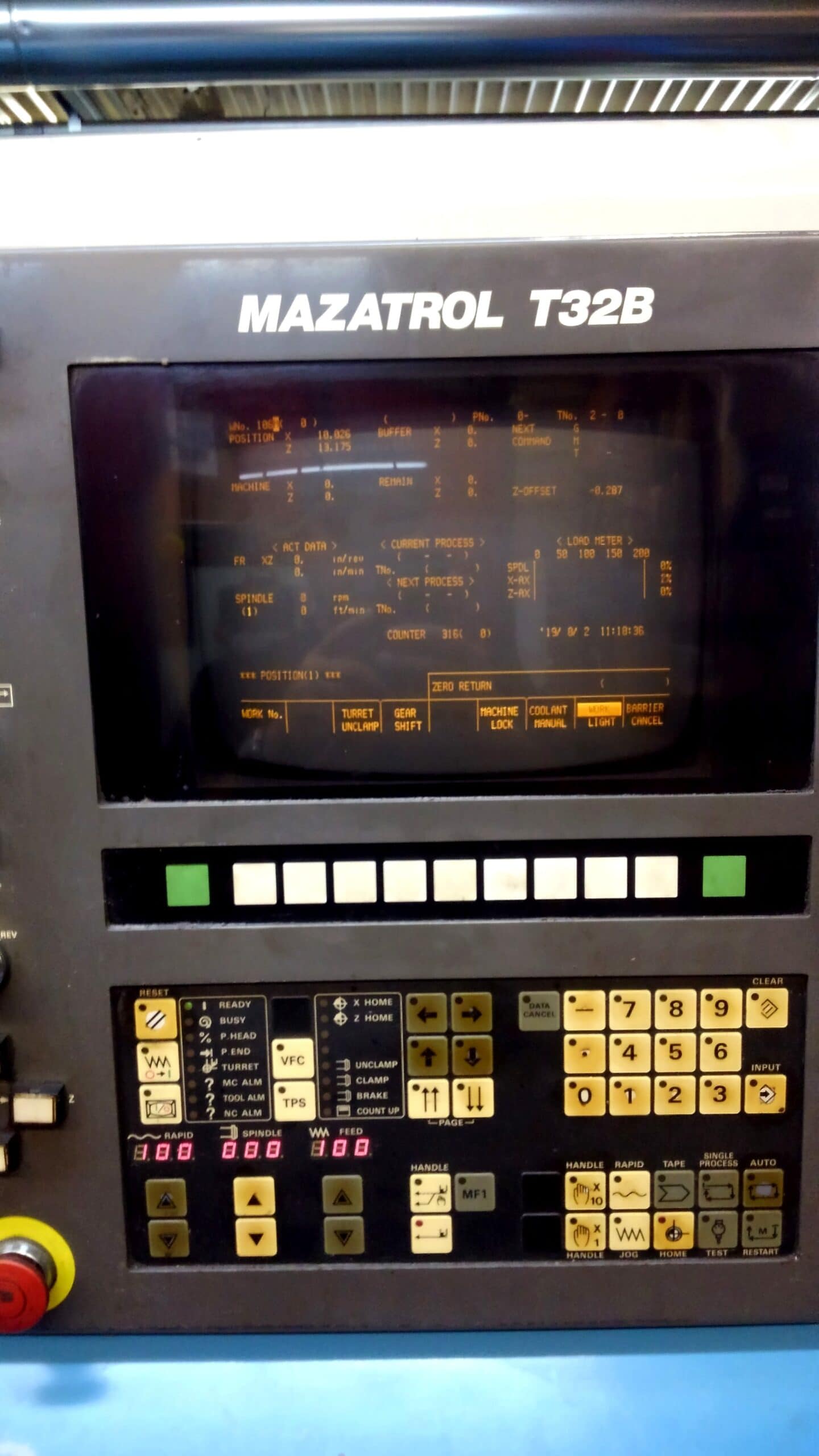 1995 Mazak QT18 Chucker CNC Lathe, 10" Chuck, 2.76" Bar Capacity, Chip Conveyor - Image 5