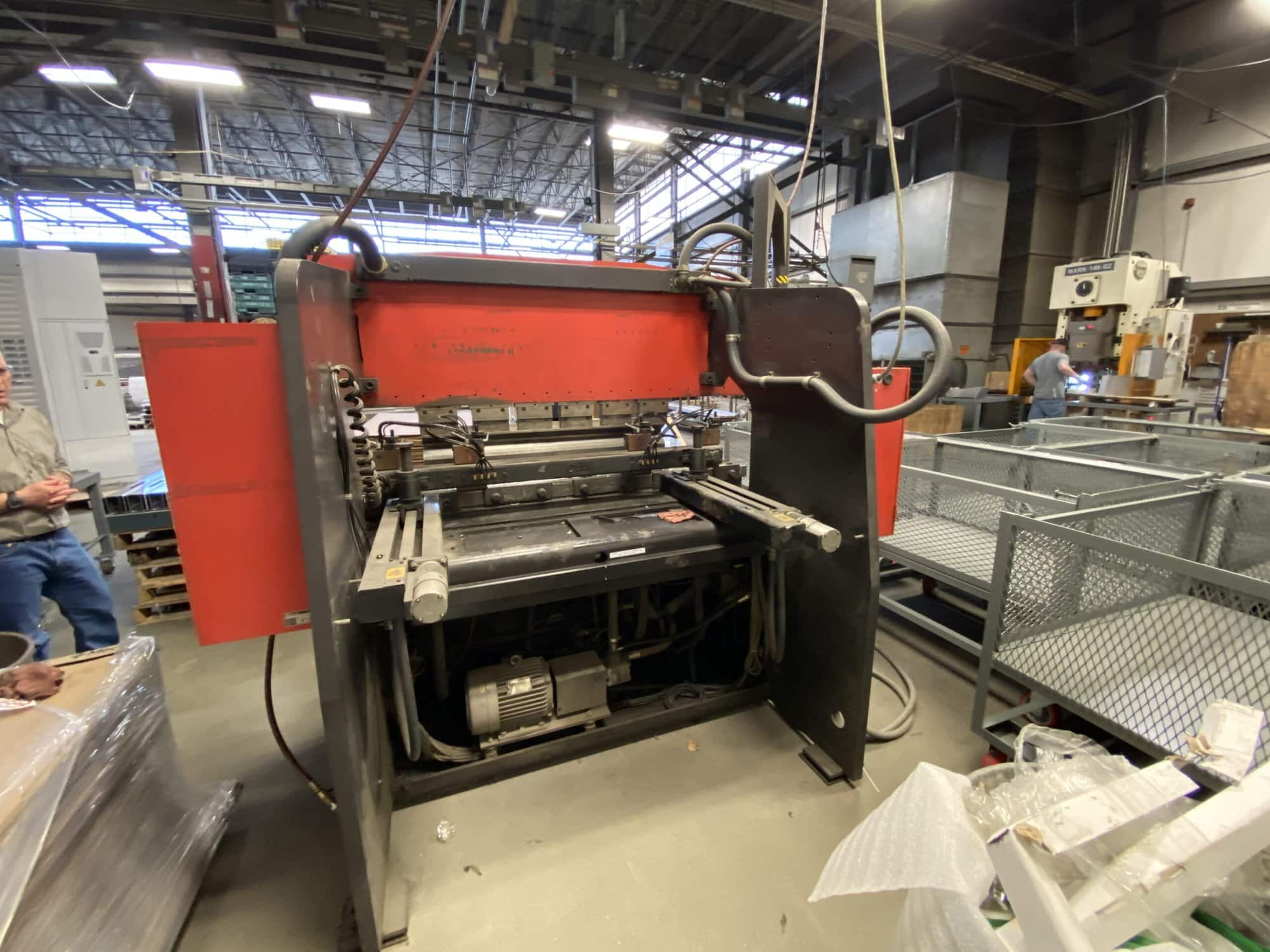 55 Ton x 6.5' Amada RG-50 CNC Press Brake, 1995 - NC9-EXII 3-Axis CNC Control - Image 5