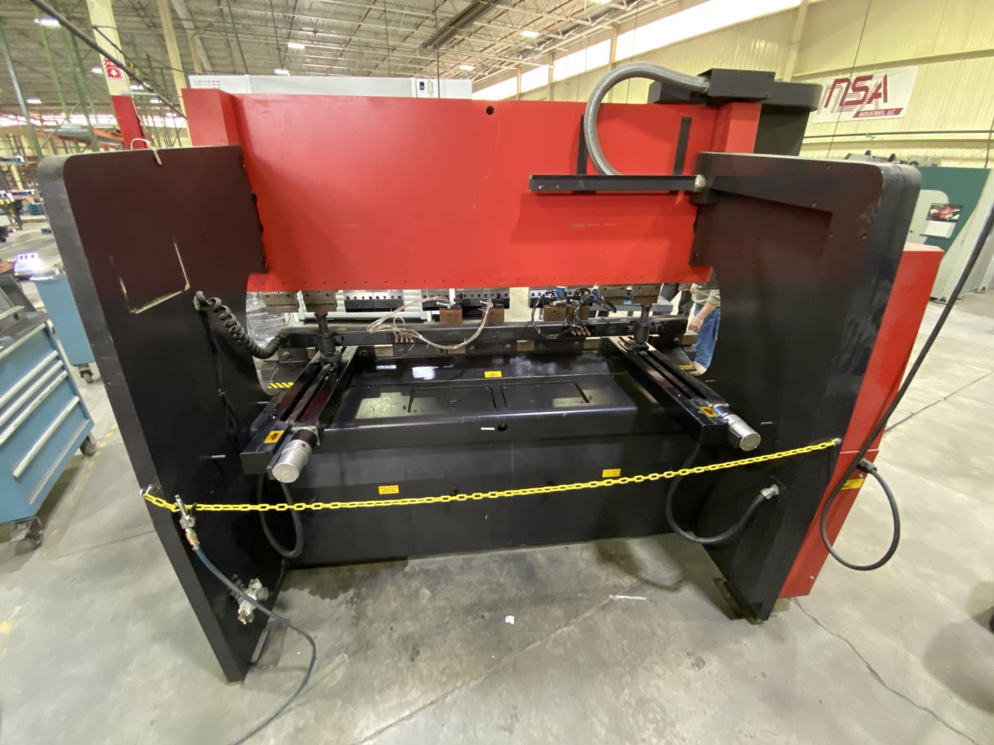 88 Ton X 8' Amada FBD-8025 CNC Press Brake, 1995- NC9-EXII 3-Axis CNC Control - Image 4