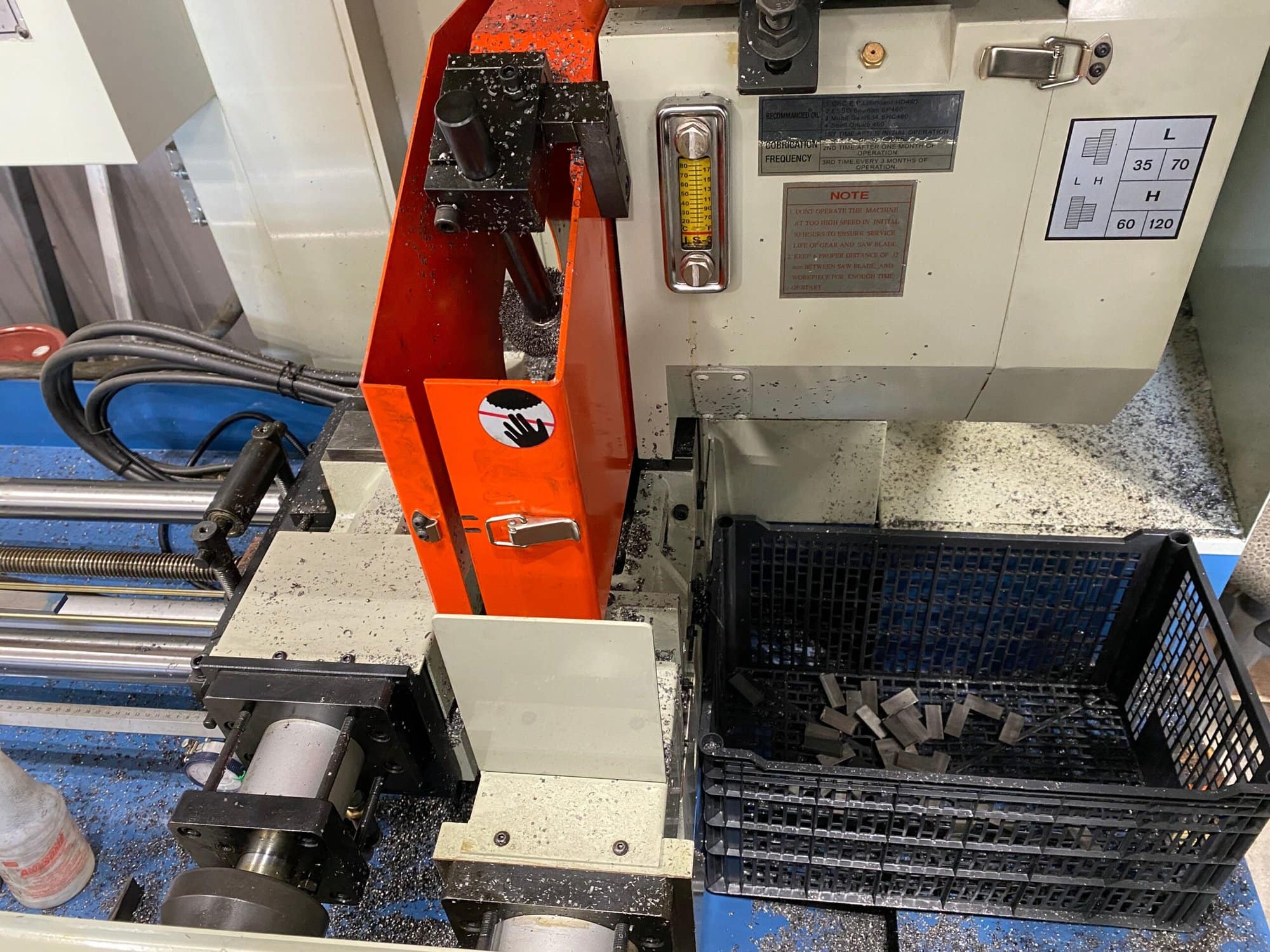 Baileigh CS-475AV Automatic Cold Saw 2019 - Barely Used, 5HP - Image 10