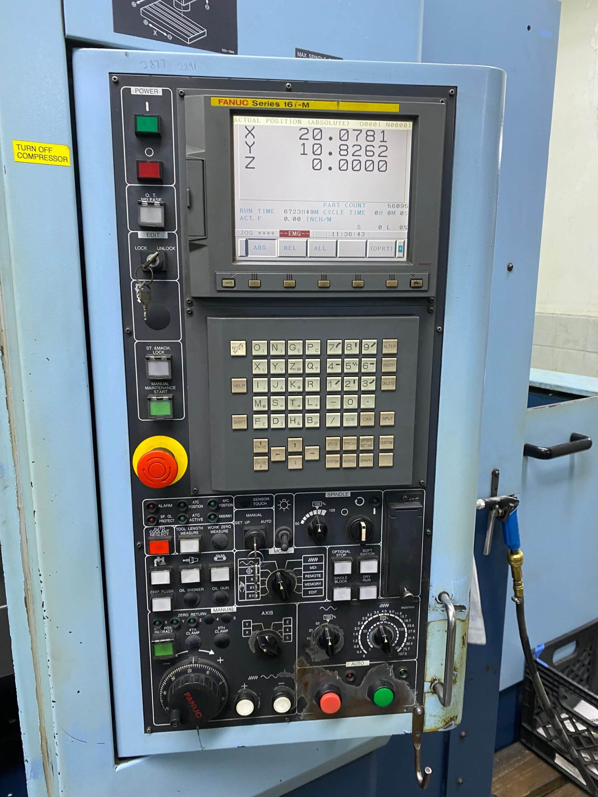 Matsuura RA-4G VMC, 2007- 1000 PSI TSC, 40 ATC, 8K, Pallet Changer - Image 2