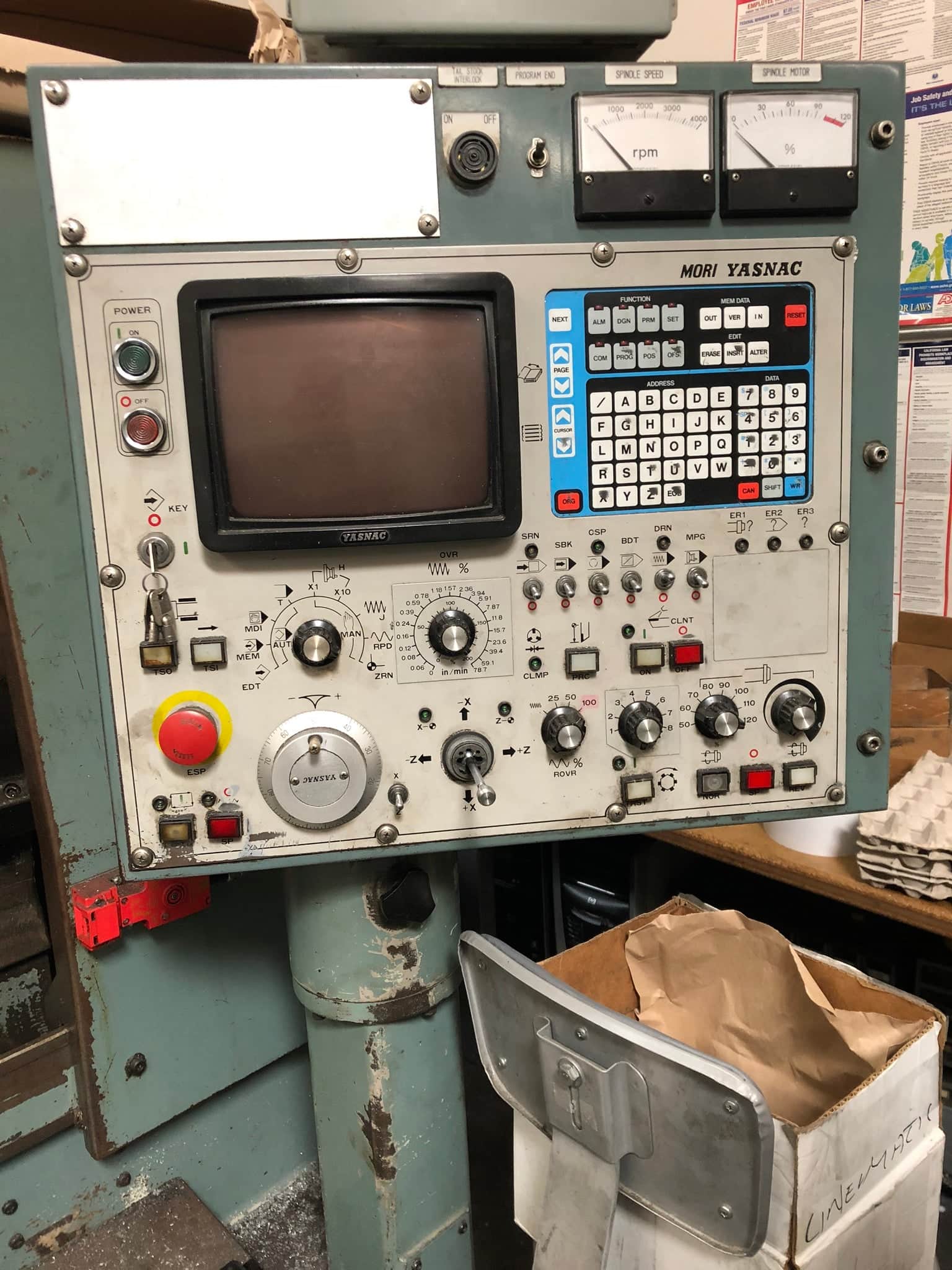 Mori Seiki SL-1 CNC Lathe, 1982 - Image 2