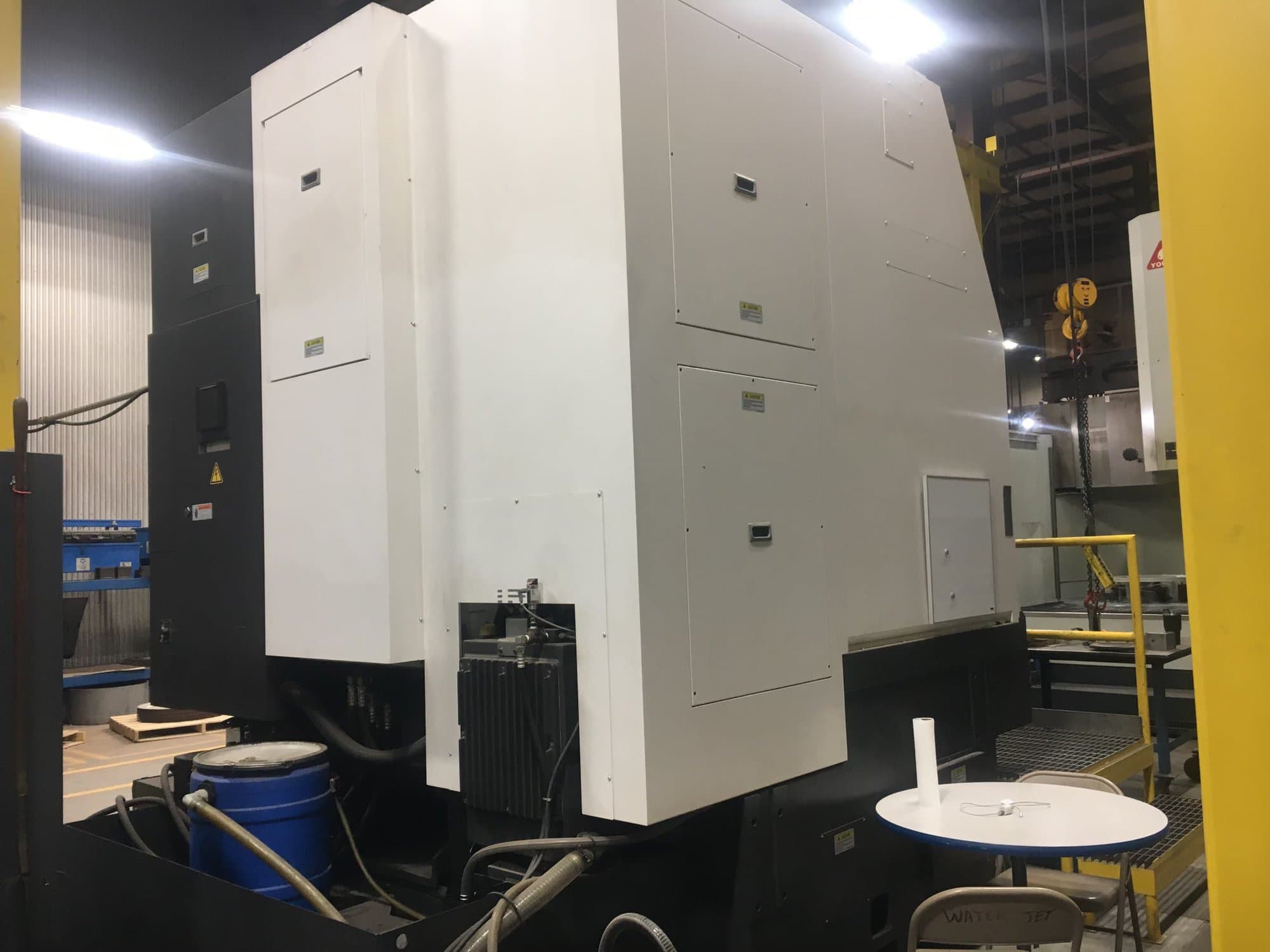 Okuma V100R CNC VTL, 2017 - Under Power, Milling, 32" Chuck, Video - Image 2
