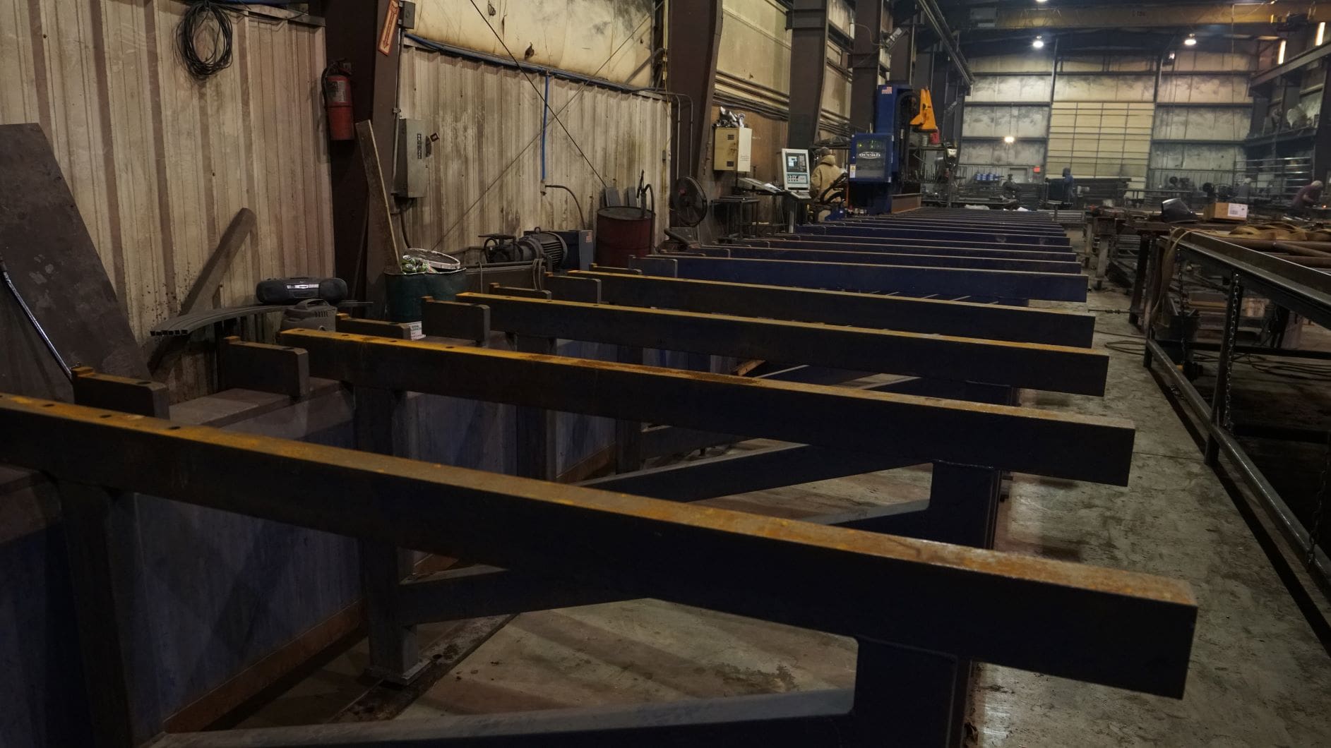 40" x 60' Peddinghaus Ocean Avenger MDL-1000B CNC Beam Drill, 2008 - Bit Sharpener and Tooling Bits Included - Image 5