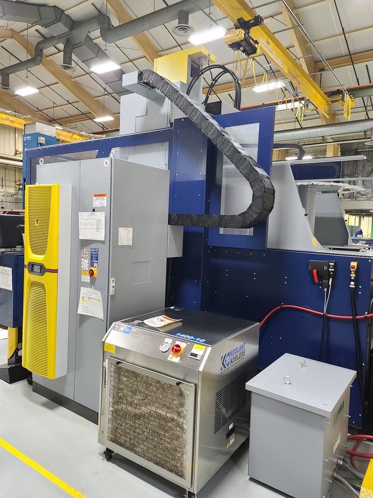 OPS Ingersoll (Mitsubishi) Gantry Eagle 1400 EDM, 2020 - PT60 w/ PT110 Power Supply, 48 Tools, Chiller, Platform, Fine Finish Package - Image 6