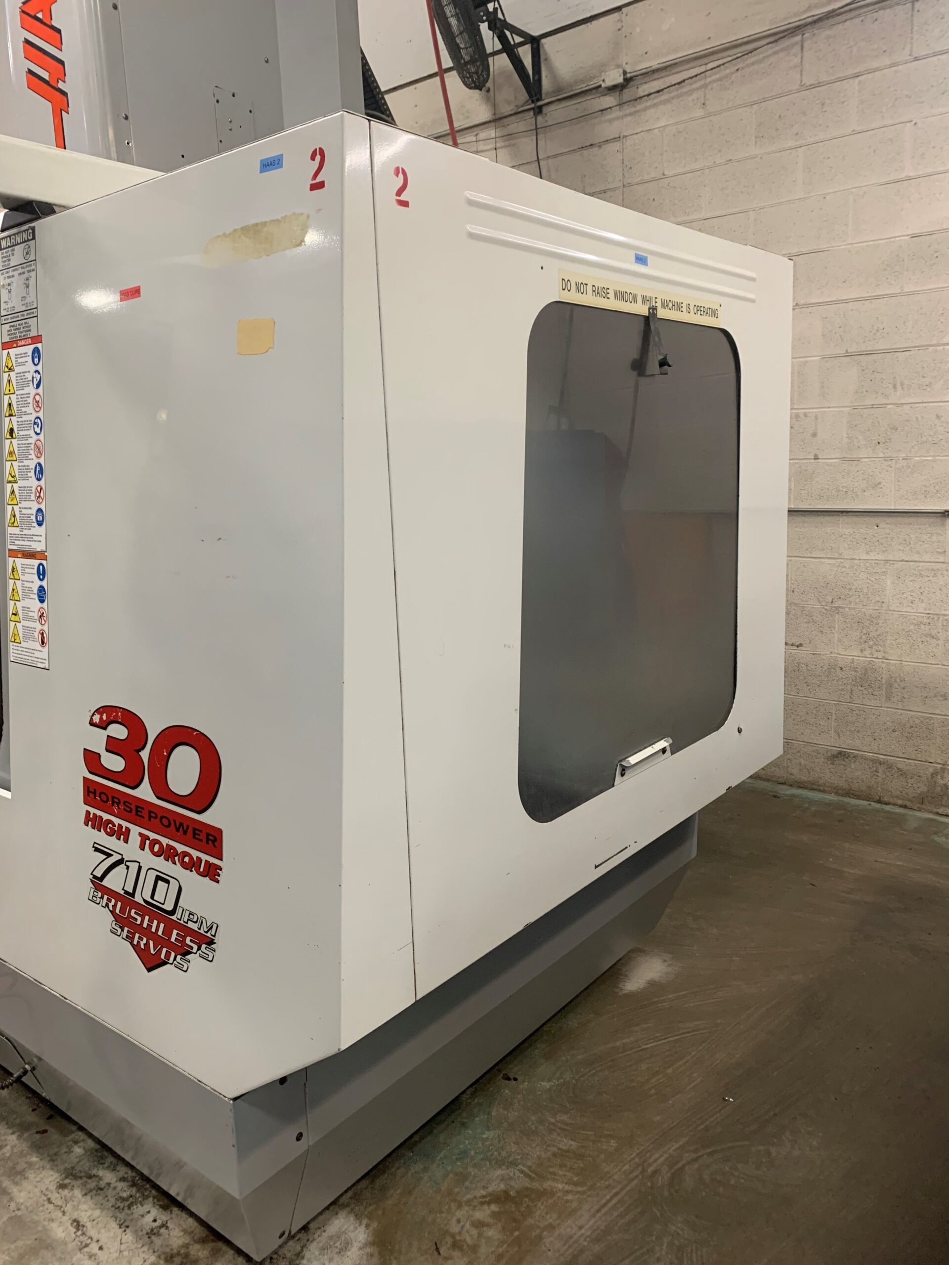 Haas VF-5/50 VMC, 1999 - 4th Axis Pre-Wired, Chip Auger - Image 3