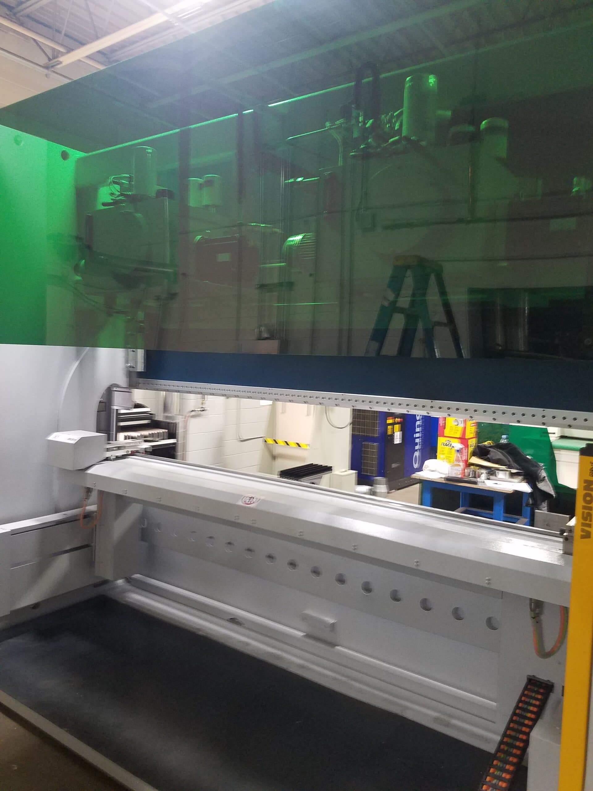 247 Ton X 13' Adira PF 22040 CNC Servo-Hydraulic Press Brake, 2017- 5 Axis Back Gauge, Demo Machine - Image 4