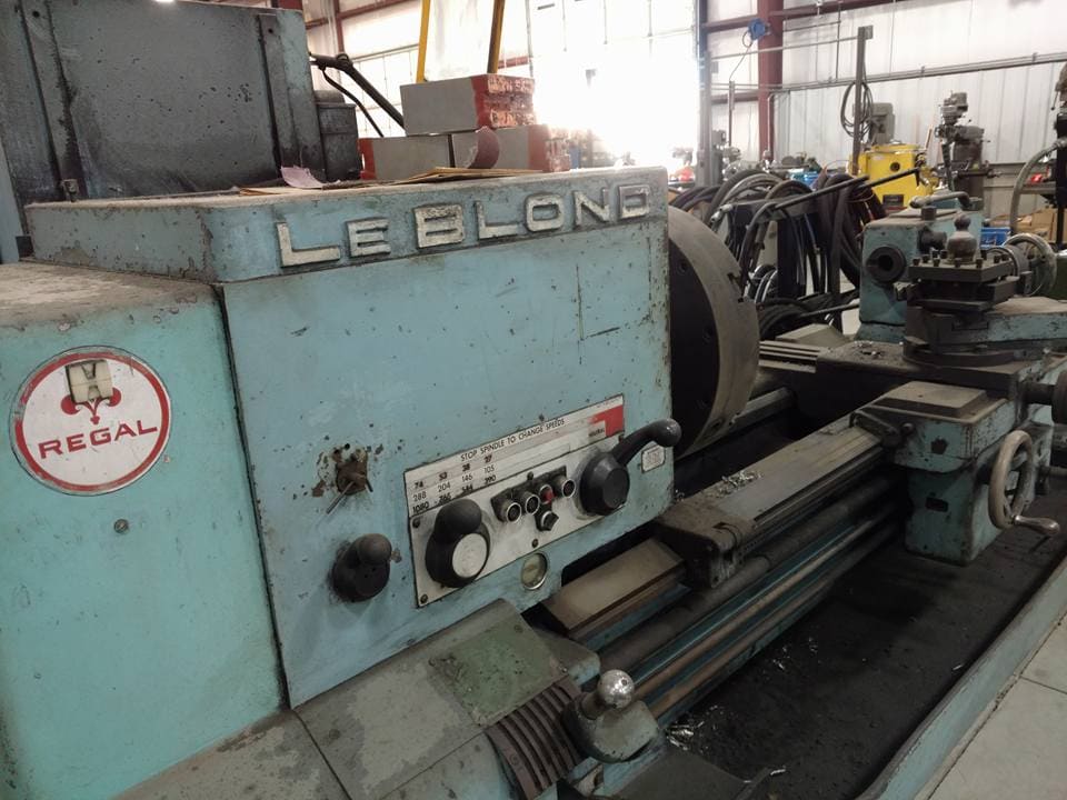 LeBlond Regal 19"x72" Engine Lathe - 18" Chuck Leblond Lathe - Image 7