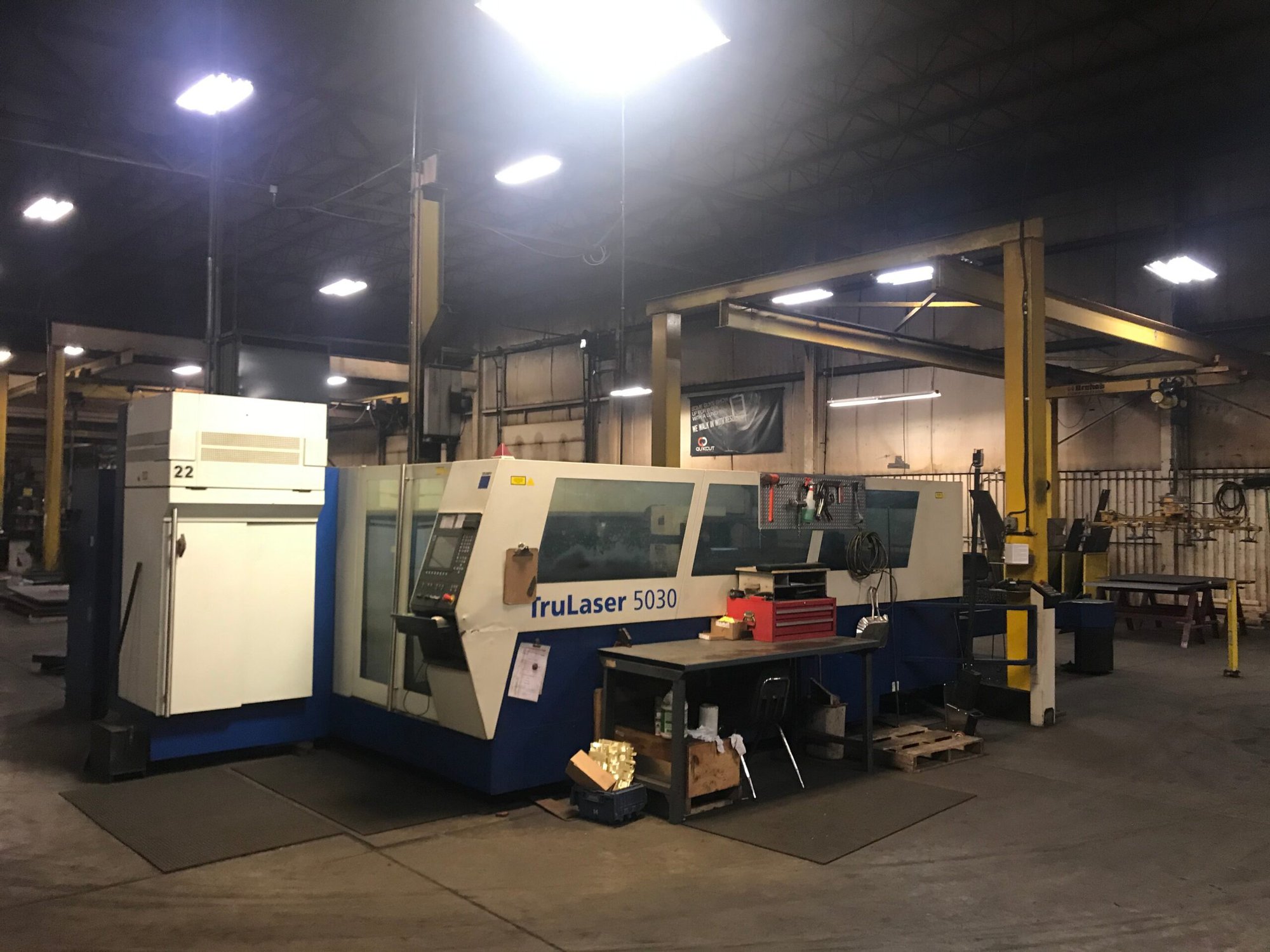 5000 Watt Trumpf TruLaser 5030 CO2 Laser, 2007- 5' x 10' Table - Image 2