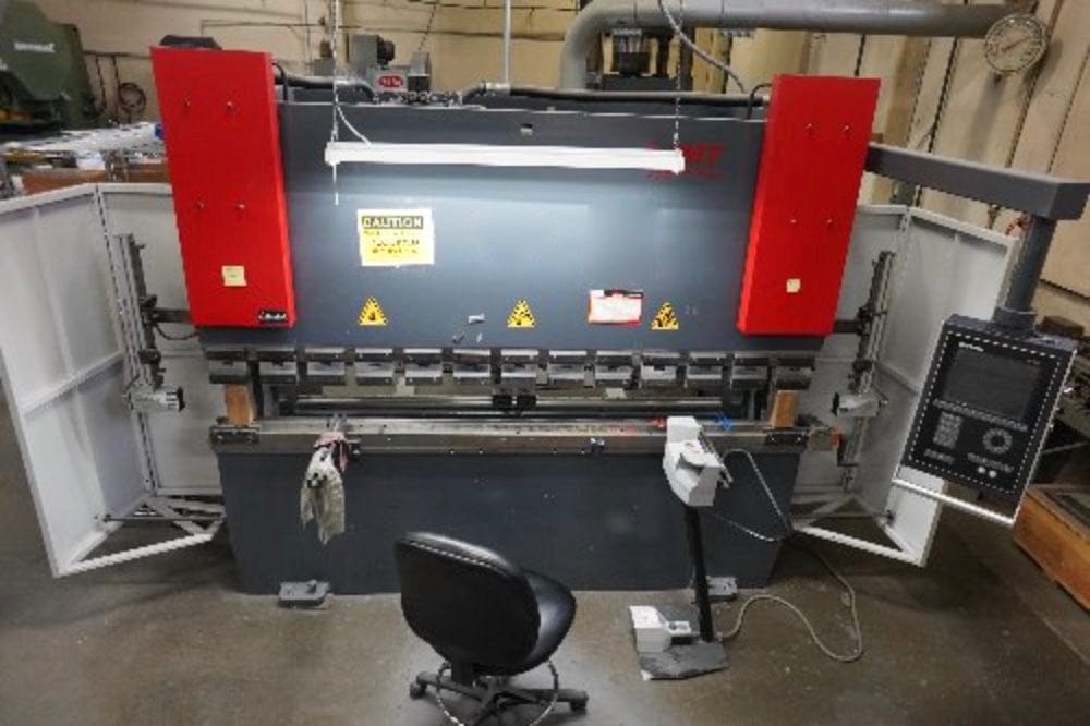 66 Ton X 8' Durma/JMT PBF 2560 Press Brake, 2015- Delem DA-52 CNC Control, Y1/Y2, X