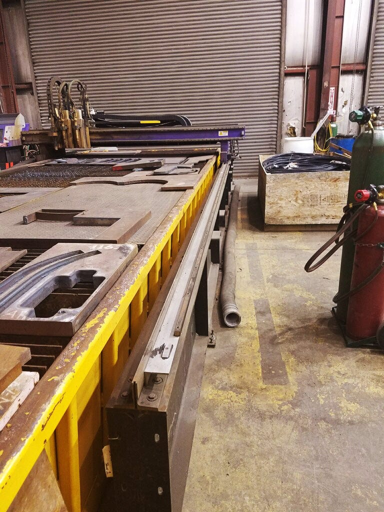 8' x 20' Hornet XD CNC Plasma Cutter, 2012 - Bladder Water Table, Hypertherm HSD130 - Image 5