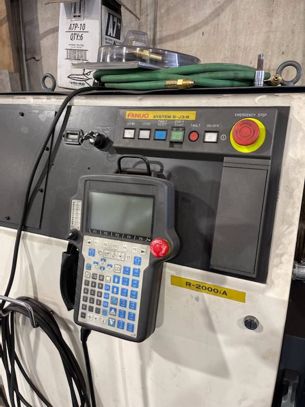 Fanuc R2000iA 200f Robot, 2003- 6 axes, Lincoln Electric Power Wave, Transformer - Image 7