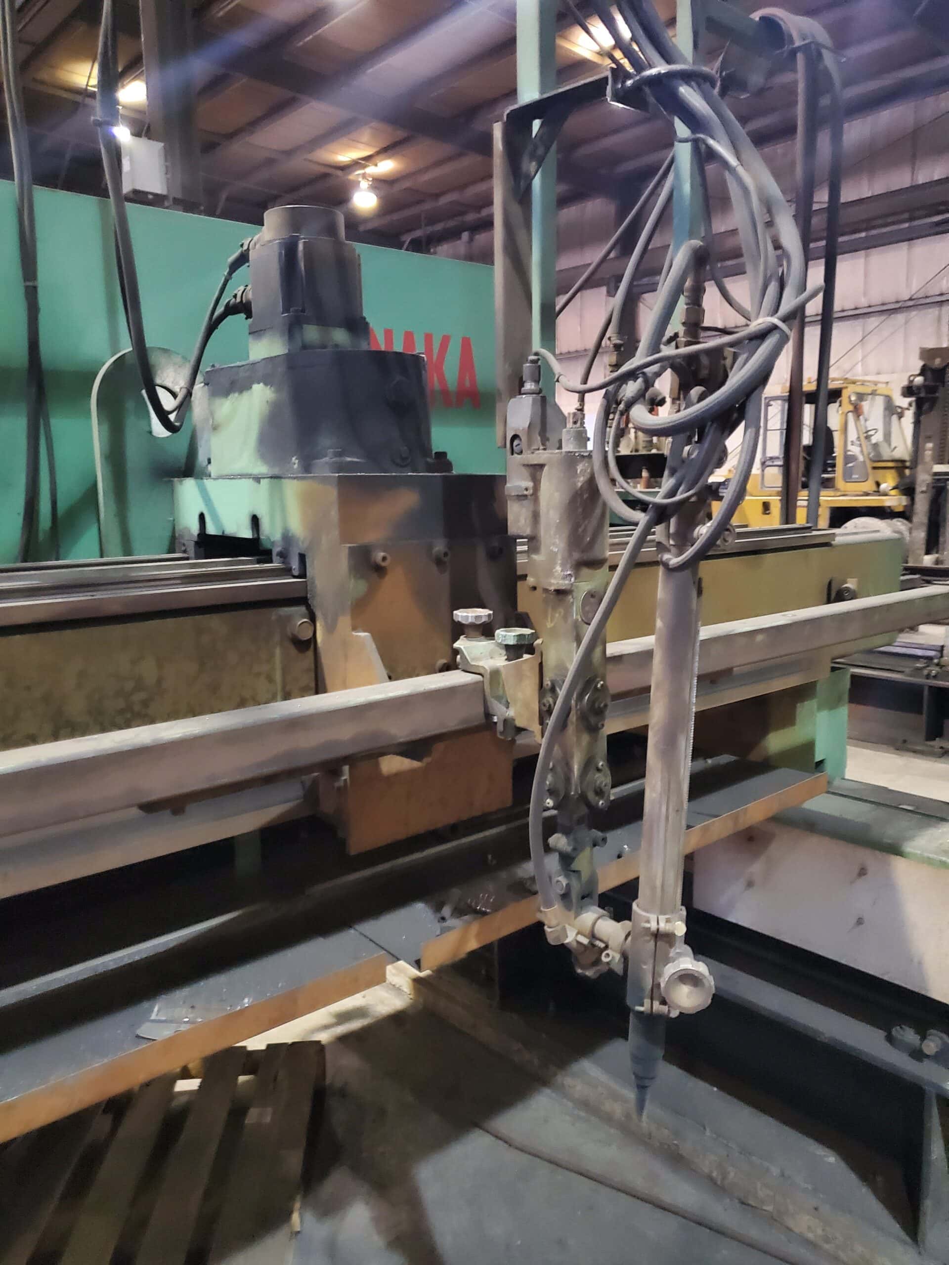 13' x 20' Tanaka KT650J Oxy Fuel Flame Cutter, 2006- 5.5" Capacity without material support table - Image 6