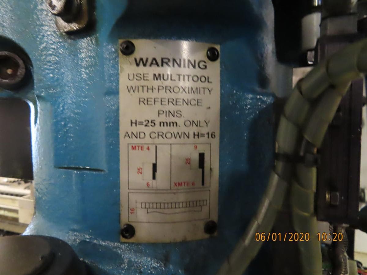 Euromac MTX 1250/30 CNC Turret Punch, 2003- Excellent Condition, With Tooling - Image 9