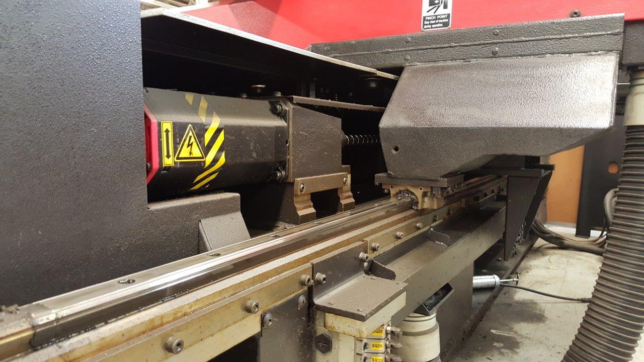 22 Ton Amada Pega 244 CNC Turret Punch, 1996 - Image 3