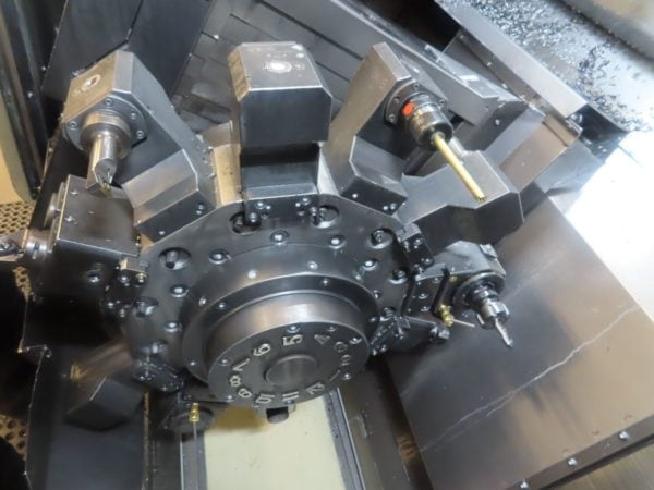 Okuma LT300-MY Multi-Axis Lathe, 2008 - Twin Turret, Sub-Spindle, Y Axis, Live Tooling, Bar Feeder, Parts Catcher, Chip Blaster, Chip Conveyor - Image 7