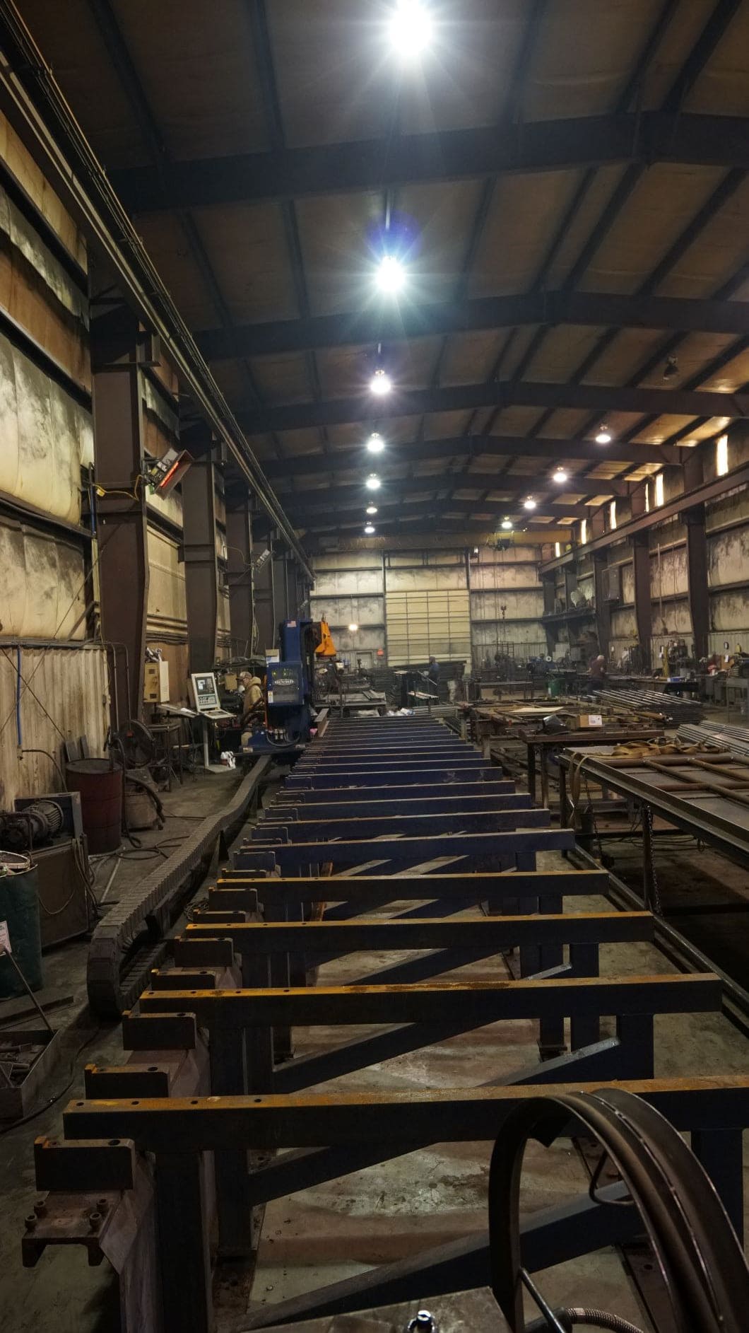40" x 60' Peddinghaus Ocean Avenger MDL-1000B CNC Beam Drill, 2008 - Bit Sharpener and Tooling Bits Included - Image 6