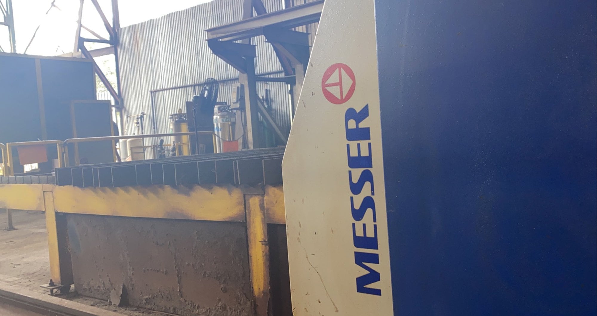 12' x 20' Messer Titan II Plasma Cutting Line, 2008 - Image 6