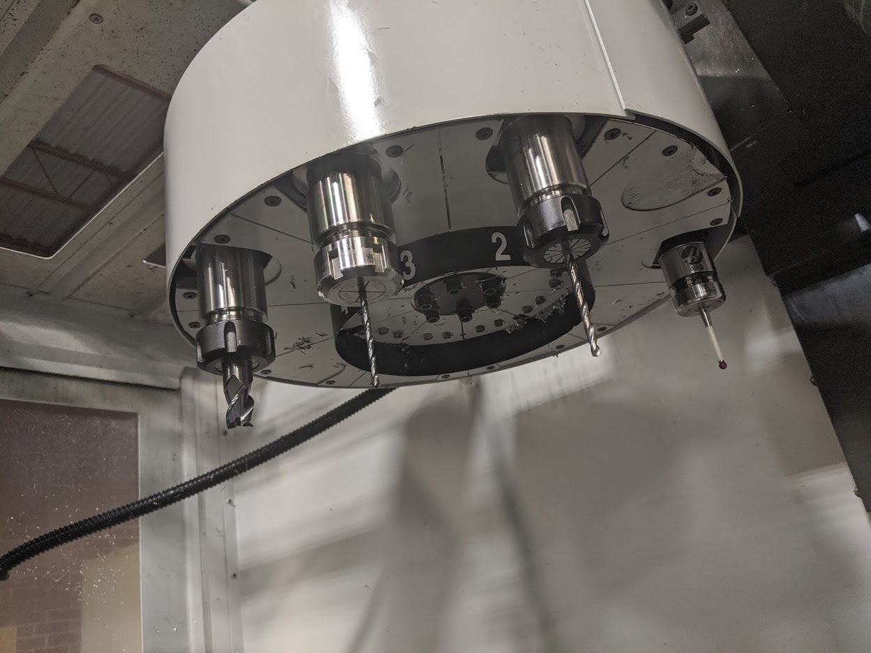 Haas TM-3P VMC, 2014- WIPS, Rigid Tapping - Image 9