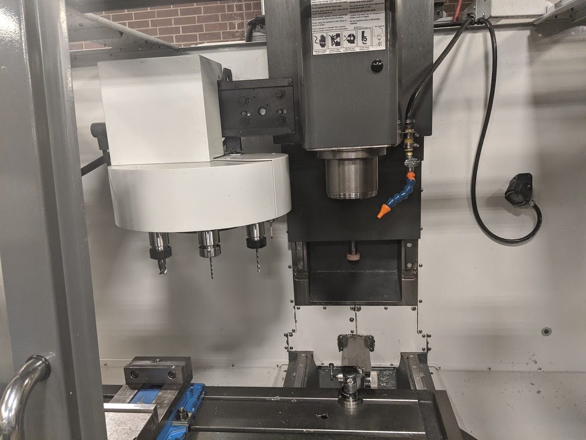 Haas TM-3P VMC, 2014- WIPS, Rigid Tapping - Image 3