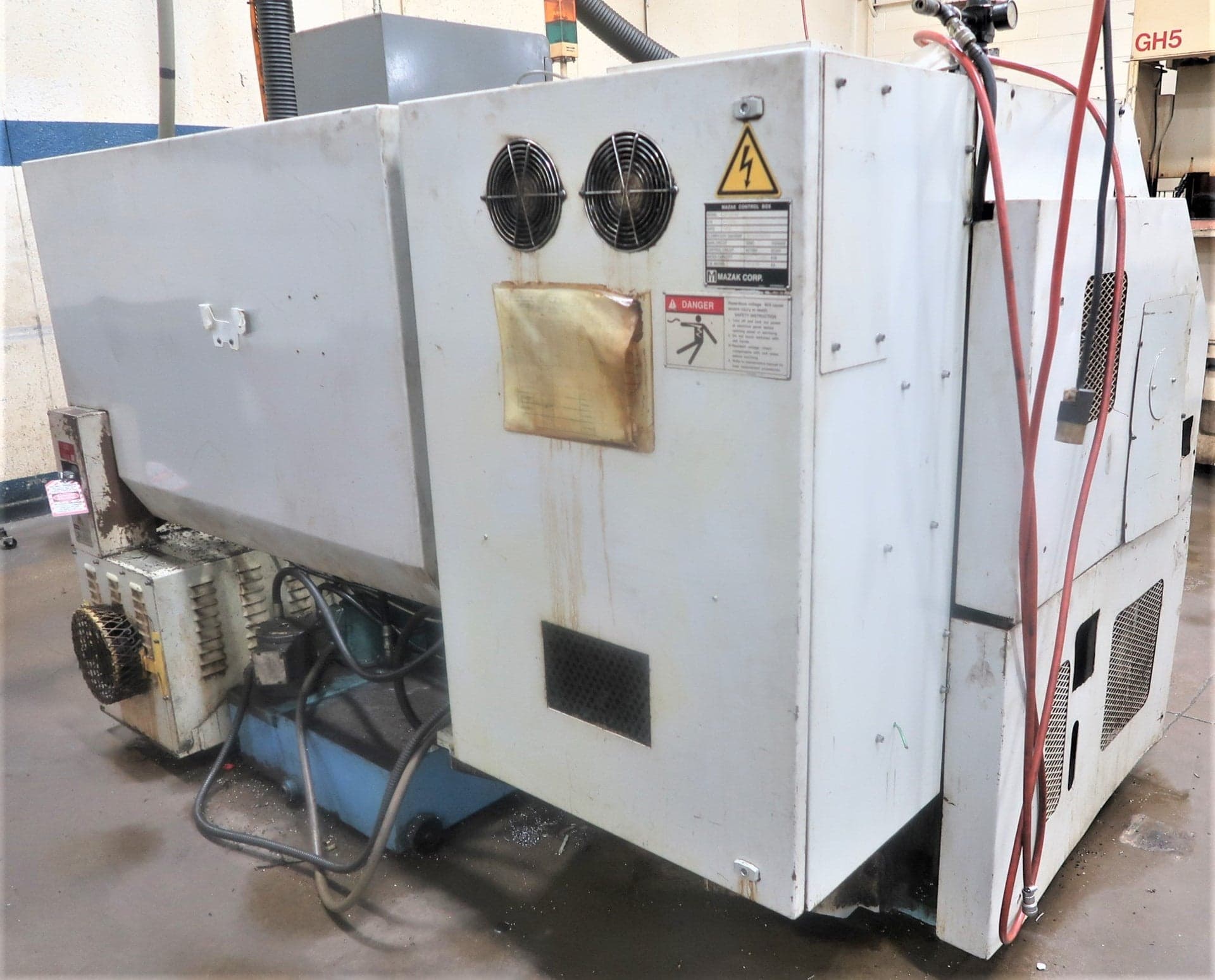 Mazak Quick Turn 20 HP CNC Lathe 1998 - M plus Control, Tool Setter, Tailstock (1/2) - Image 2