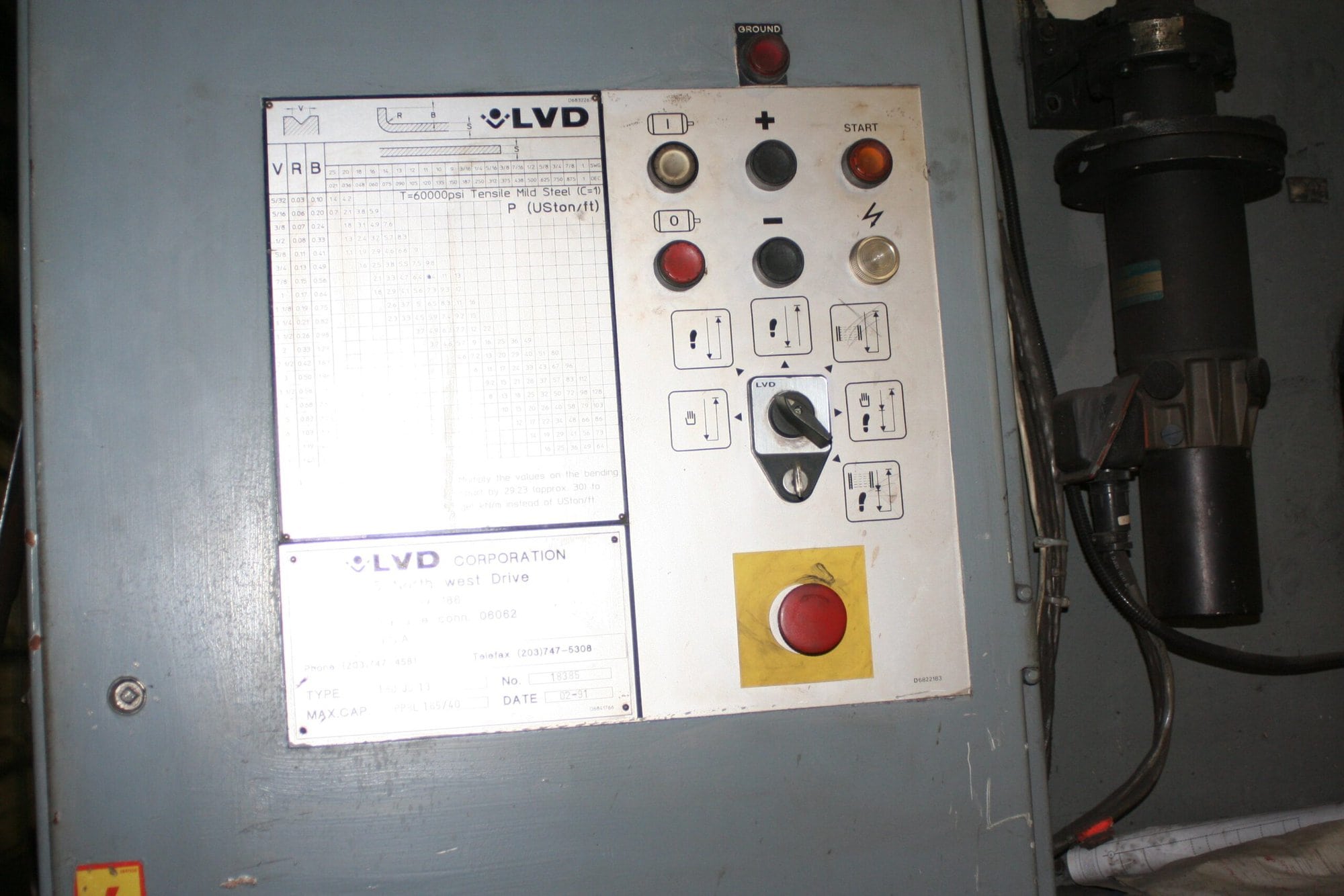 180 Ton x 13' LVD 180JS13 Press Brake, 1991 - Image 5