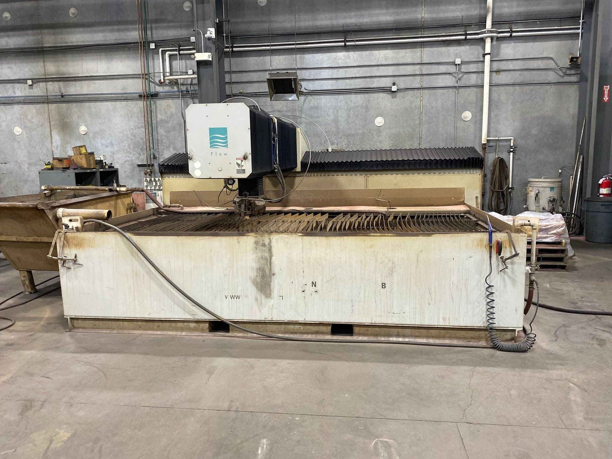 6' x 12' Flow I6012 Flying Bridge Waterjet, 2008 - 60,000 PSI