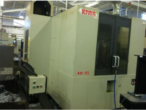 KIWA KH-45 CNC HMC, 2005 - 12,000 RPM, 60 ATC, Fanuc 32i - Image 6