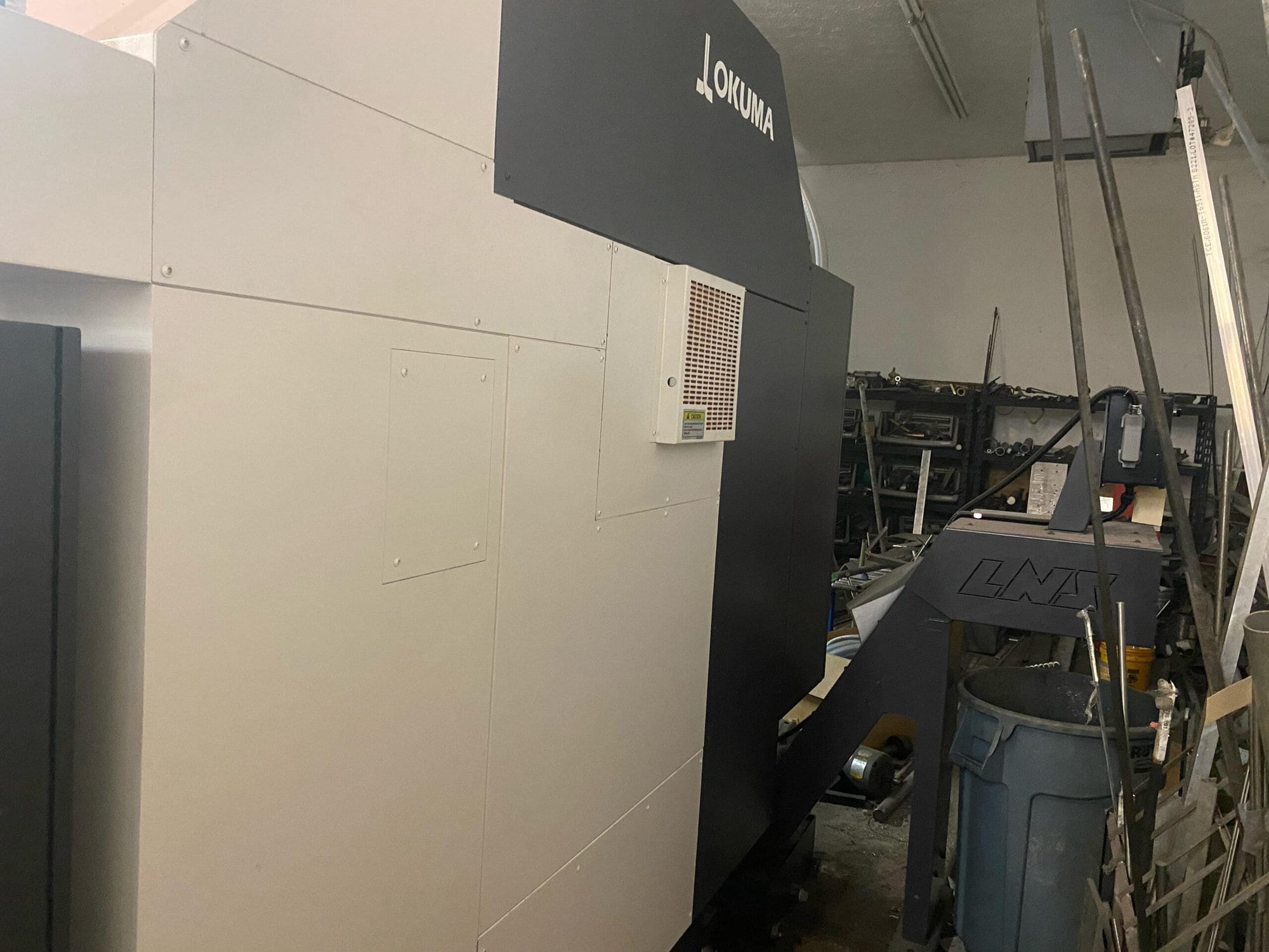 Okuma Genos M560 VMC, 2018 - 4th Axis, Probing, Under Power - Image 6