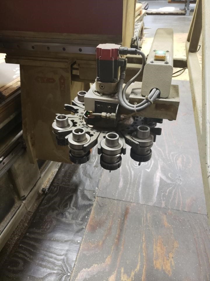 Komo VR 524 3 Axis CNC Router, 2006 - 24k RPM Spindle, 10 Station Tool Changer - Image 7