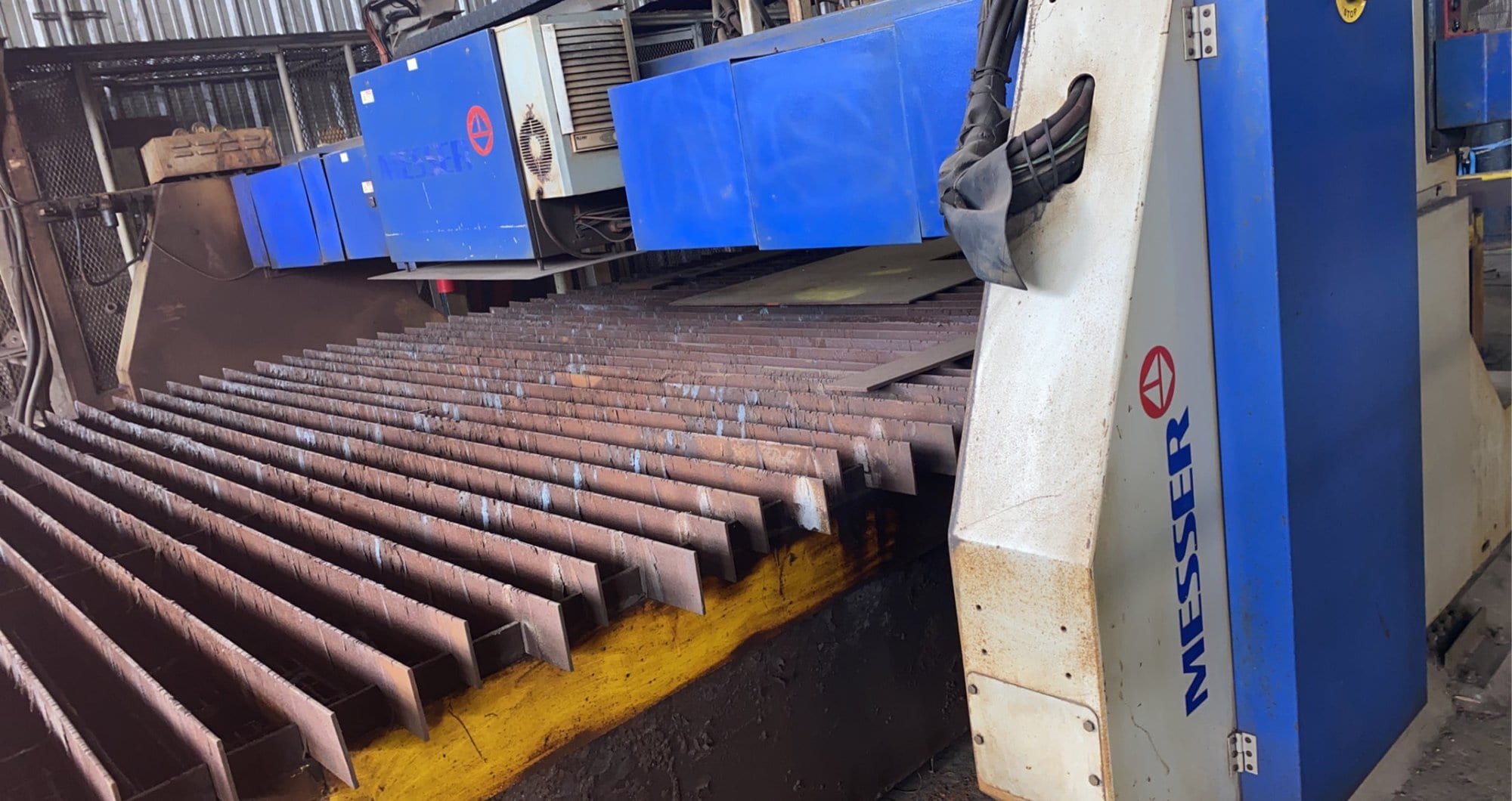 12' x 20' Messer Titan II Plasma Cutting Line, 2008 - Image 7