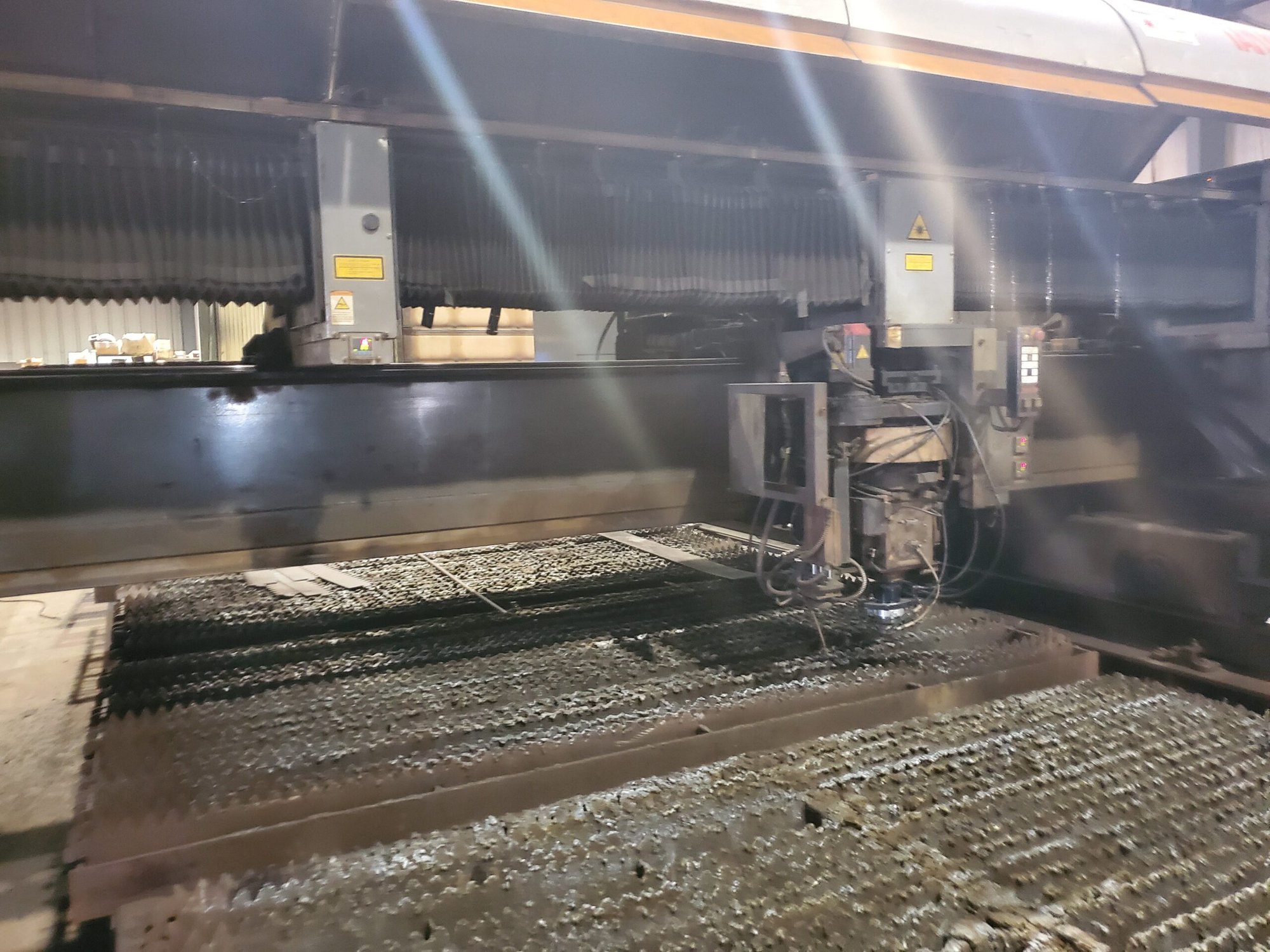 6000 Watt Tanaka LMX VII-TF CO2 Laser, 2008-13' X 84' - Image 7