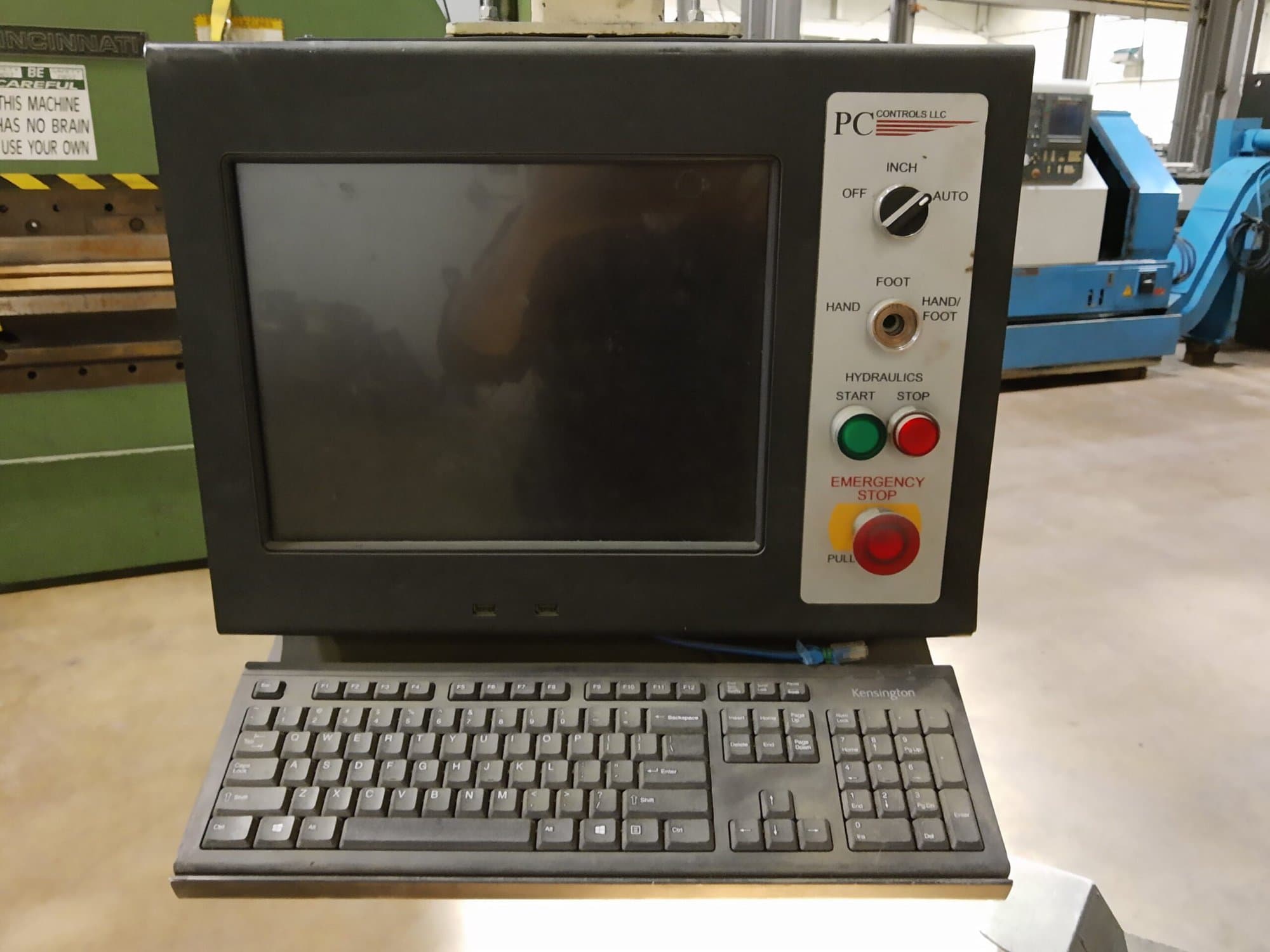 110 Ton x 10' LVD 110/10 PPINC85N CNC Press Brake, 1993- 4-Axis CNC (Y1, Y2, X, R) - Image 7
